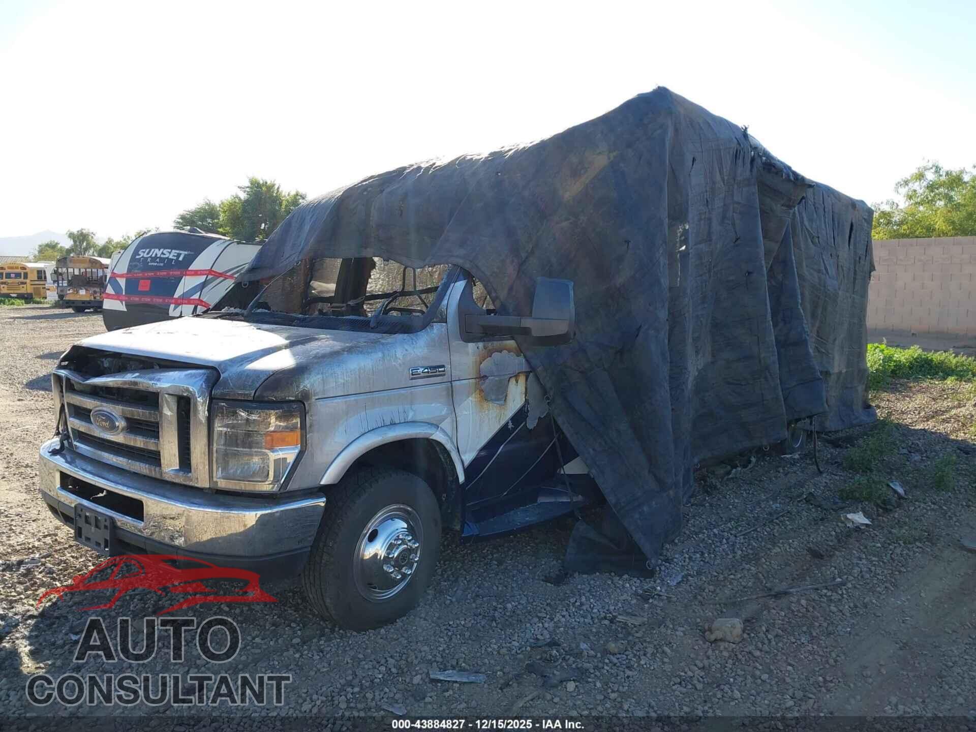 FORD E-450 CUTAWAY 2017 - 1FDXE4FS9HDC26909