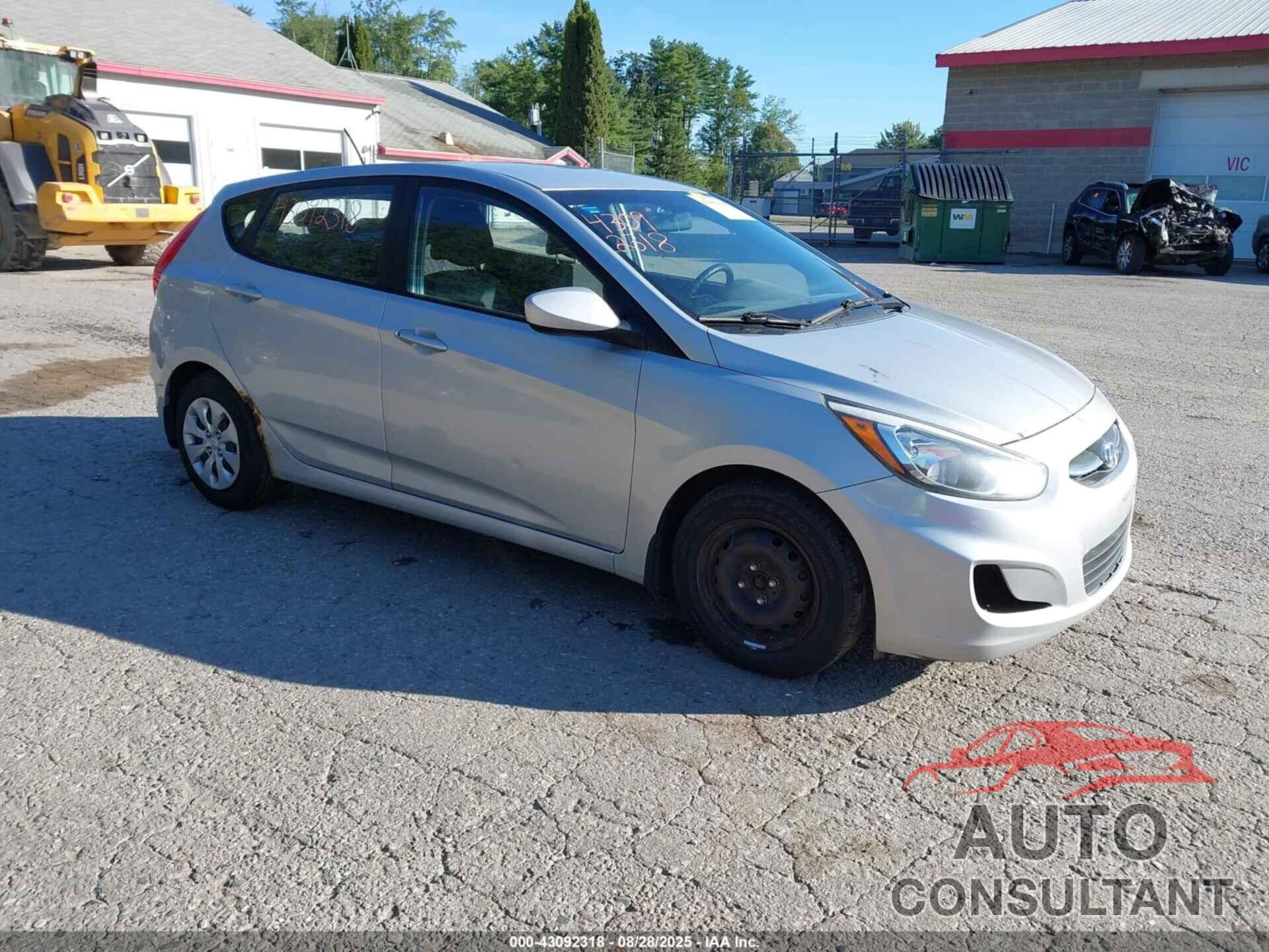 HYUNDAI ACCENT 2015 - KMHCT5AE3FU228244