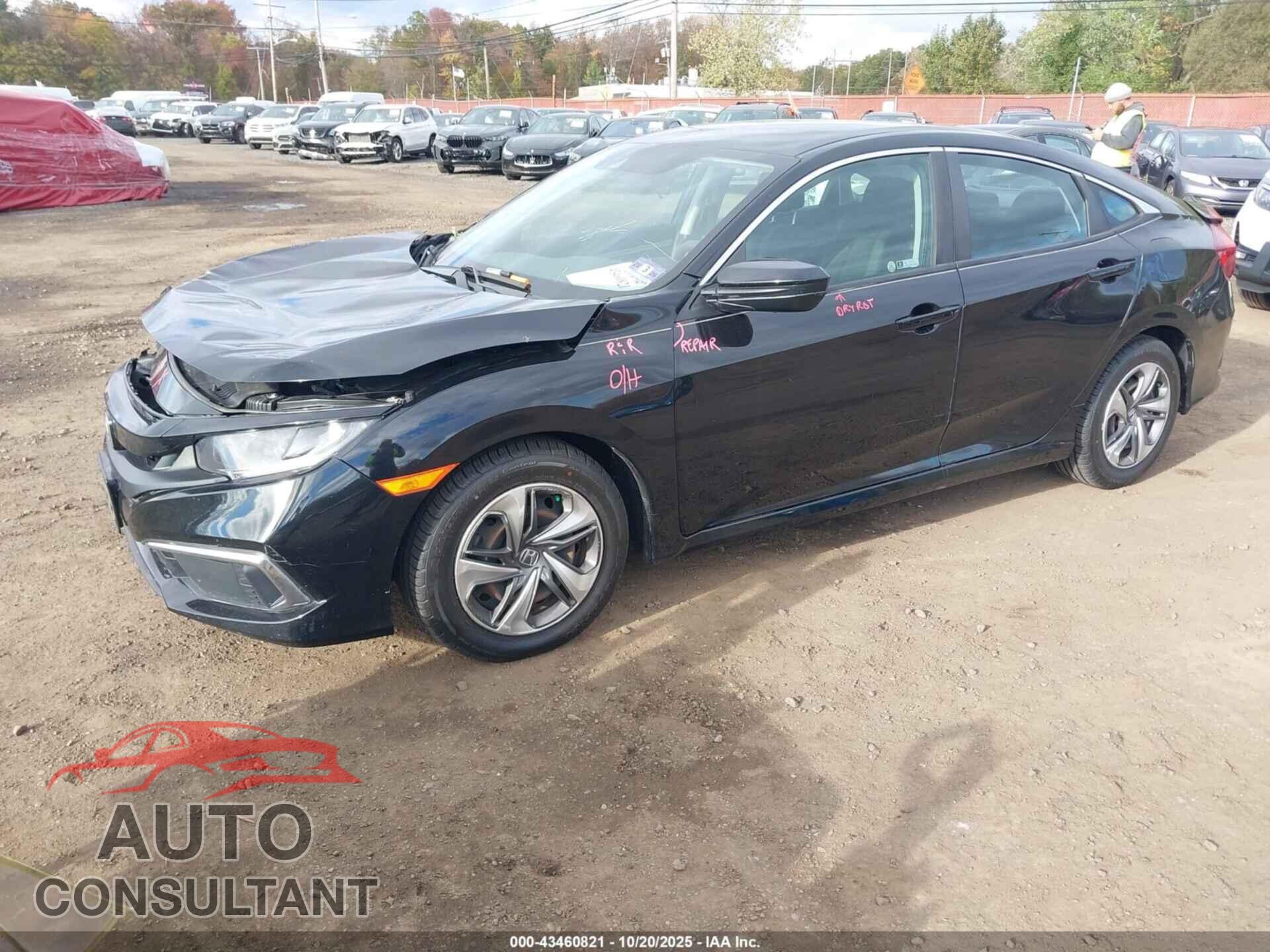 HONDA CIVIC 2019 - 2HGFC2F68KH511559
