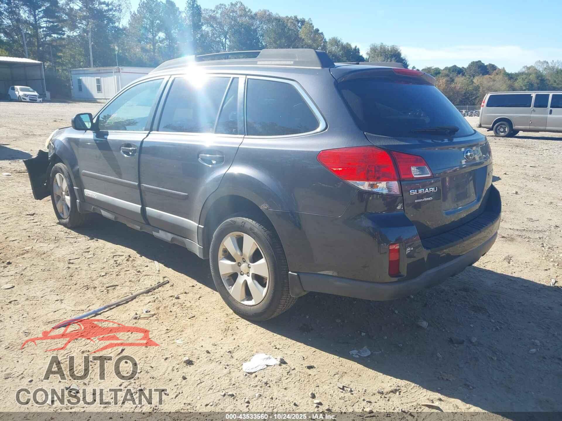 SUBARU OUTBACK 2012 - 4S4BRCCC8C3294462