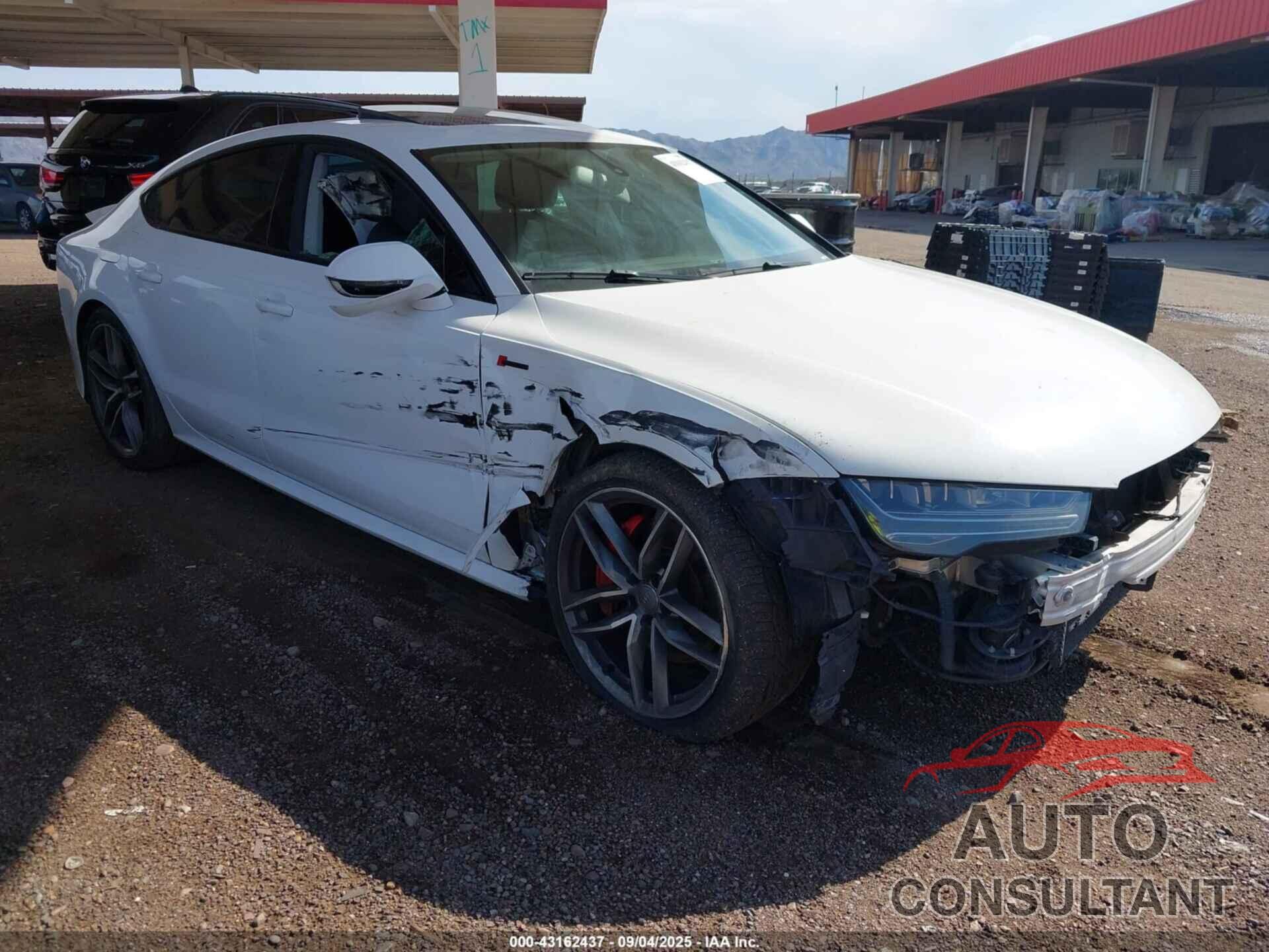 AUDI A7 2016 - WAUWGAFC4GN019500