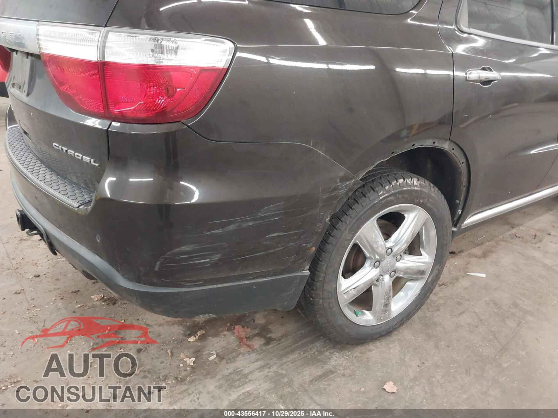 DODGE DURANGO 2012 - 1C4SDJET7CC321087