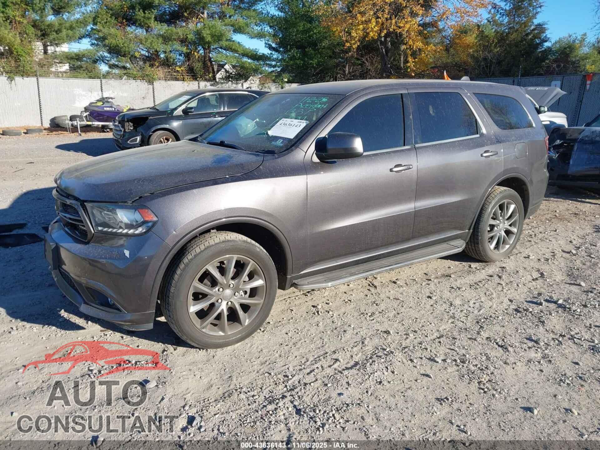 DODGE DURANGO 2015 - 1C4RDJAG8FC880630