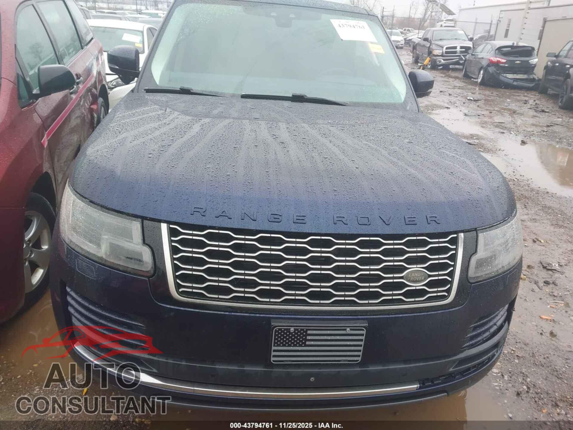 LAND ROVER RANGE ROVER 2018 - SALGS2SV2JA391069