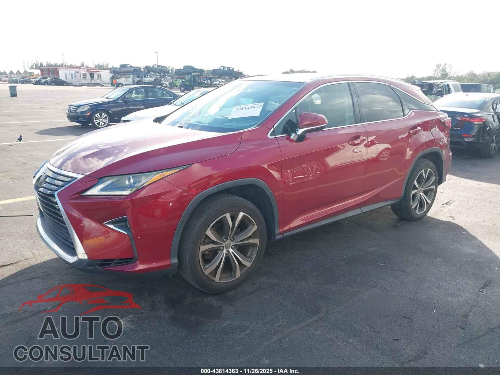 LEXUS RX 350 2017 - 2T2ZZMCA2HC089771