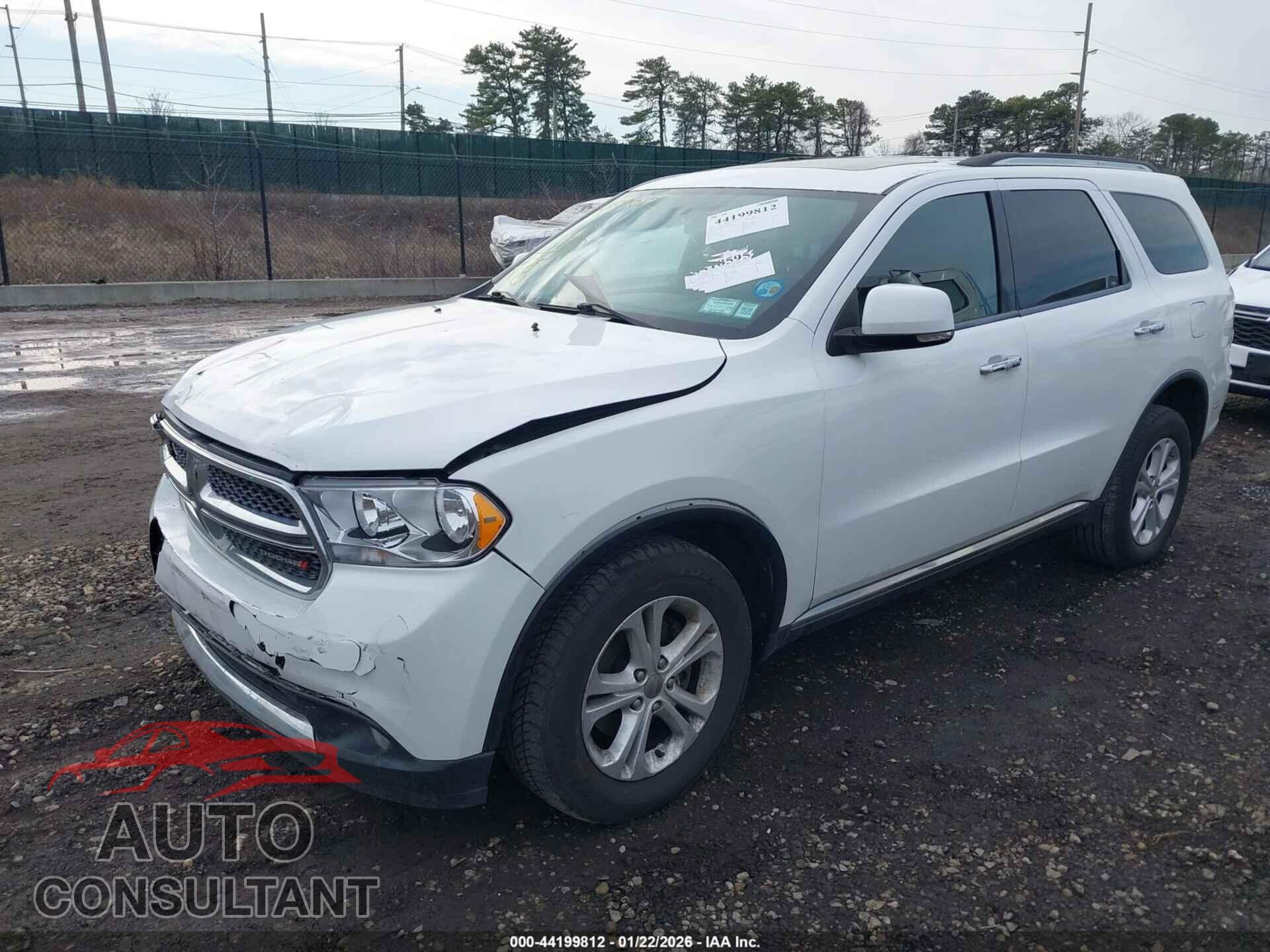 DODGE DURANGO 2013 - 1C4RDJDG8DC597279