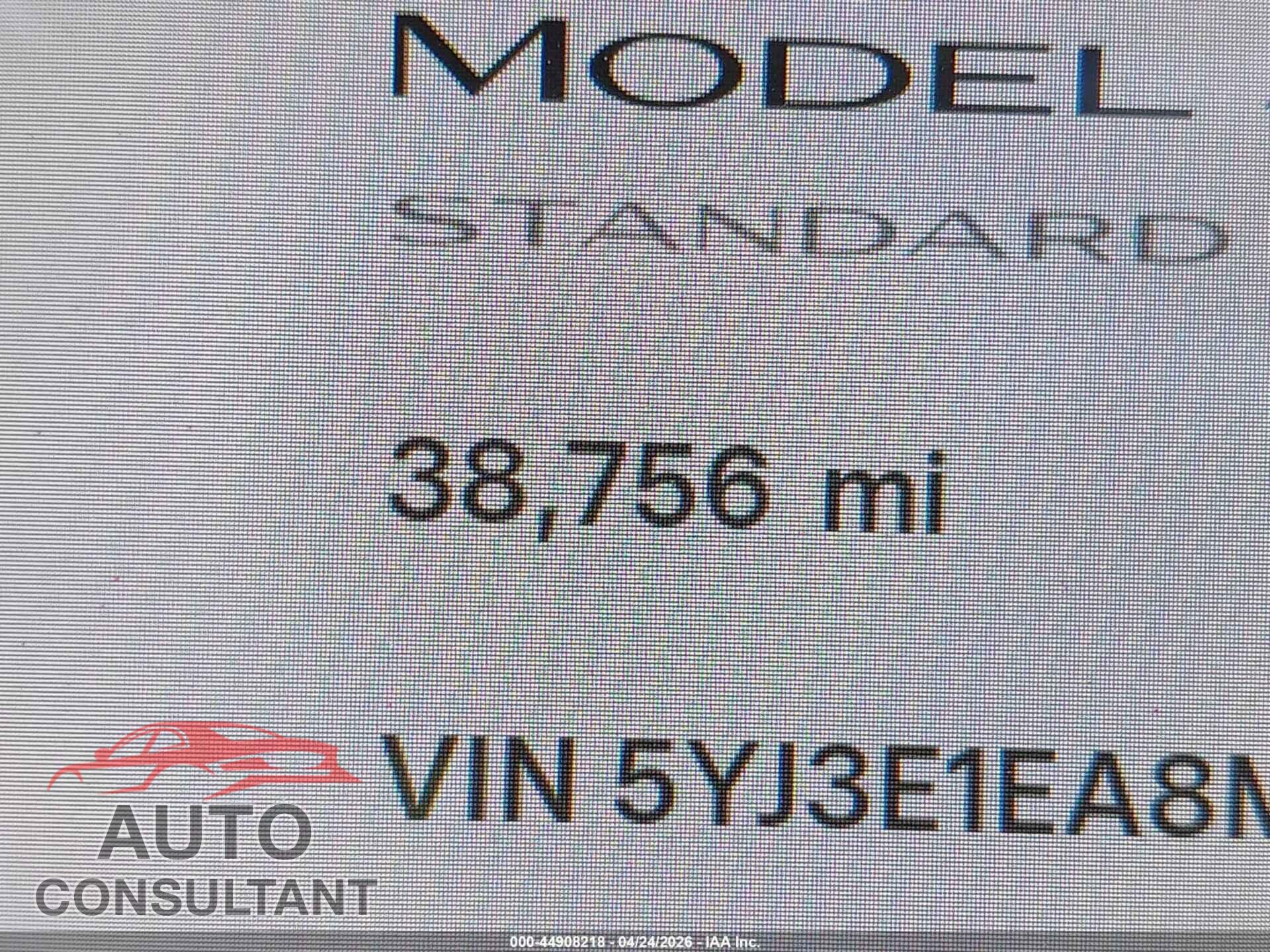 TESLA MODEL 3 2021 - 5YJ3E1EA8MF062159