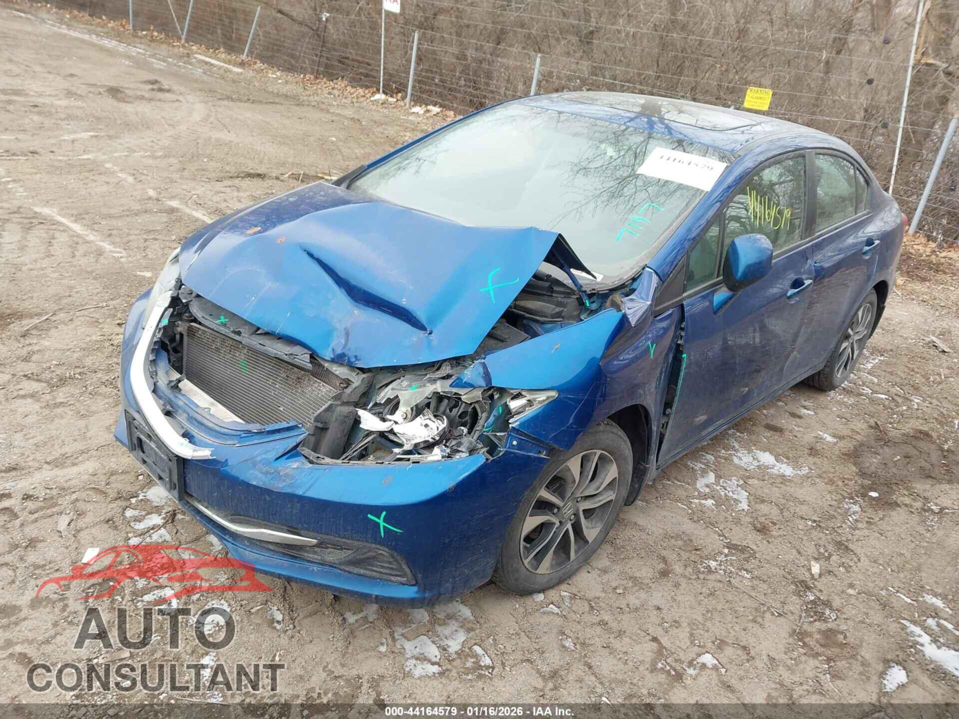HONDA CIVIC 2013 - 19XFB2F82DE033463