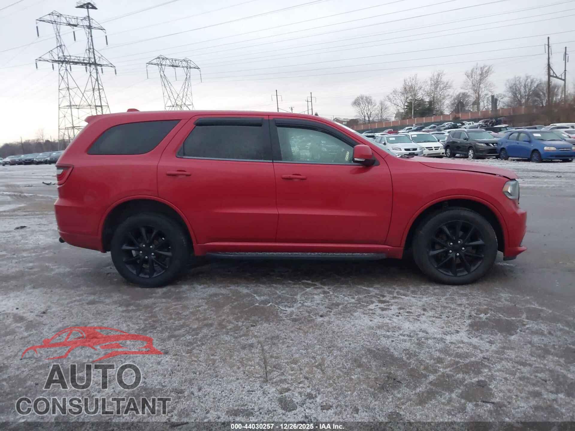 DODGE DURANGO 2017 - 1C4RDJDG3HC833701