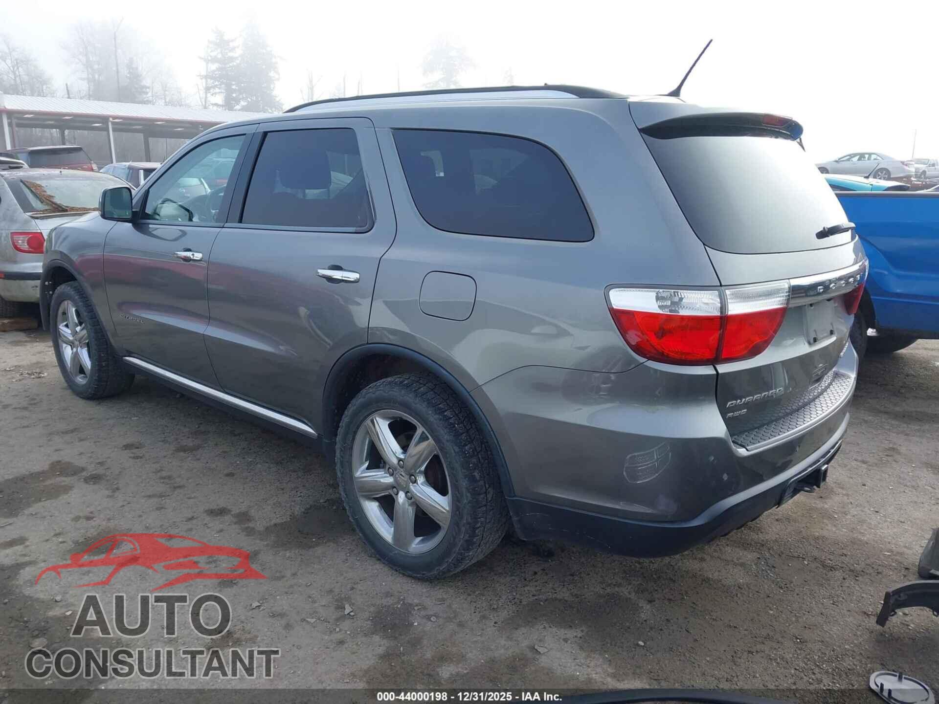 DODGE DURANGO 2012 - 1C4RDJEG4CC330704