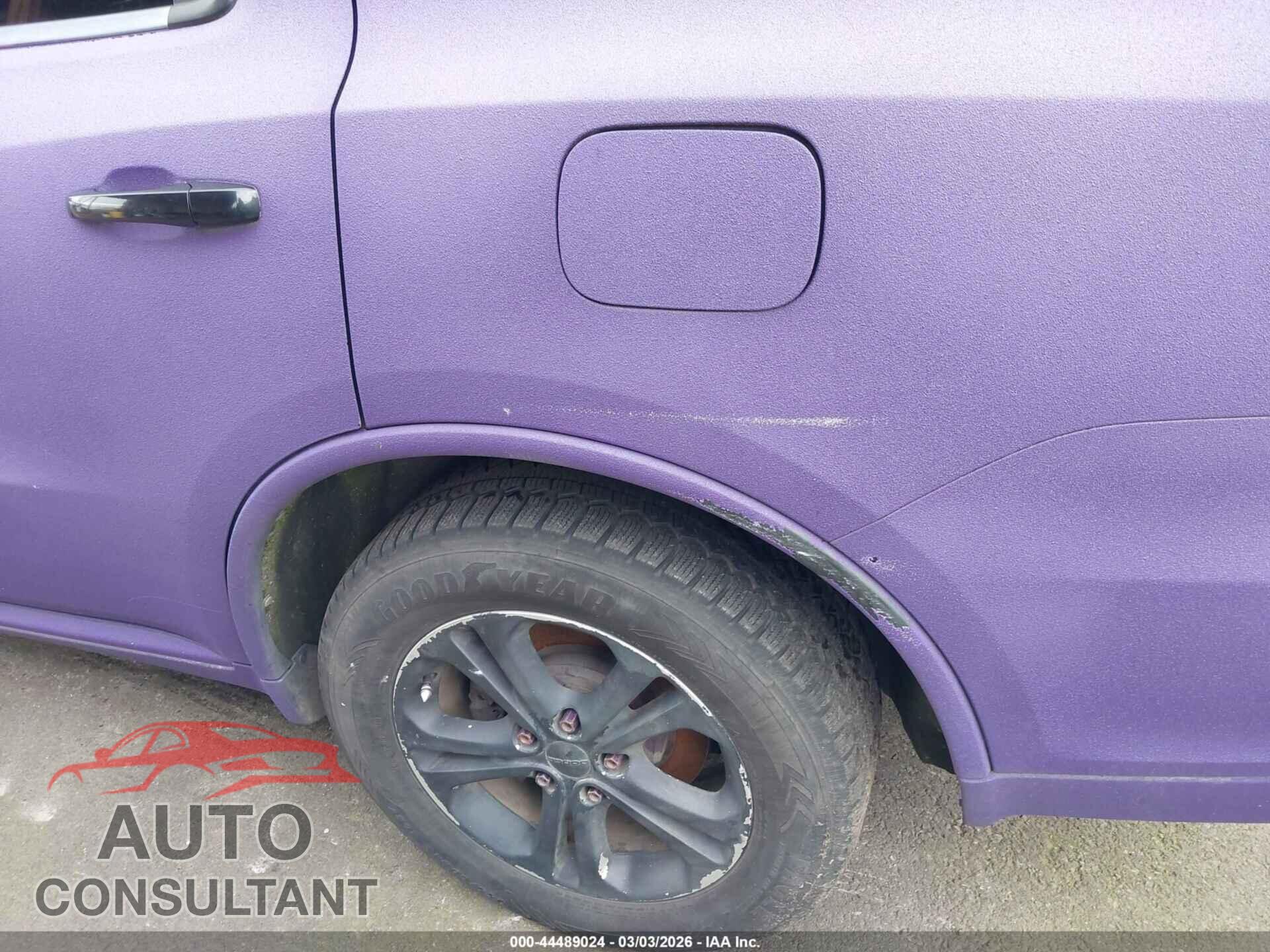 DODGE DURANGO 2012 - 1C4RDJDGXCC105656