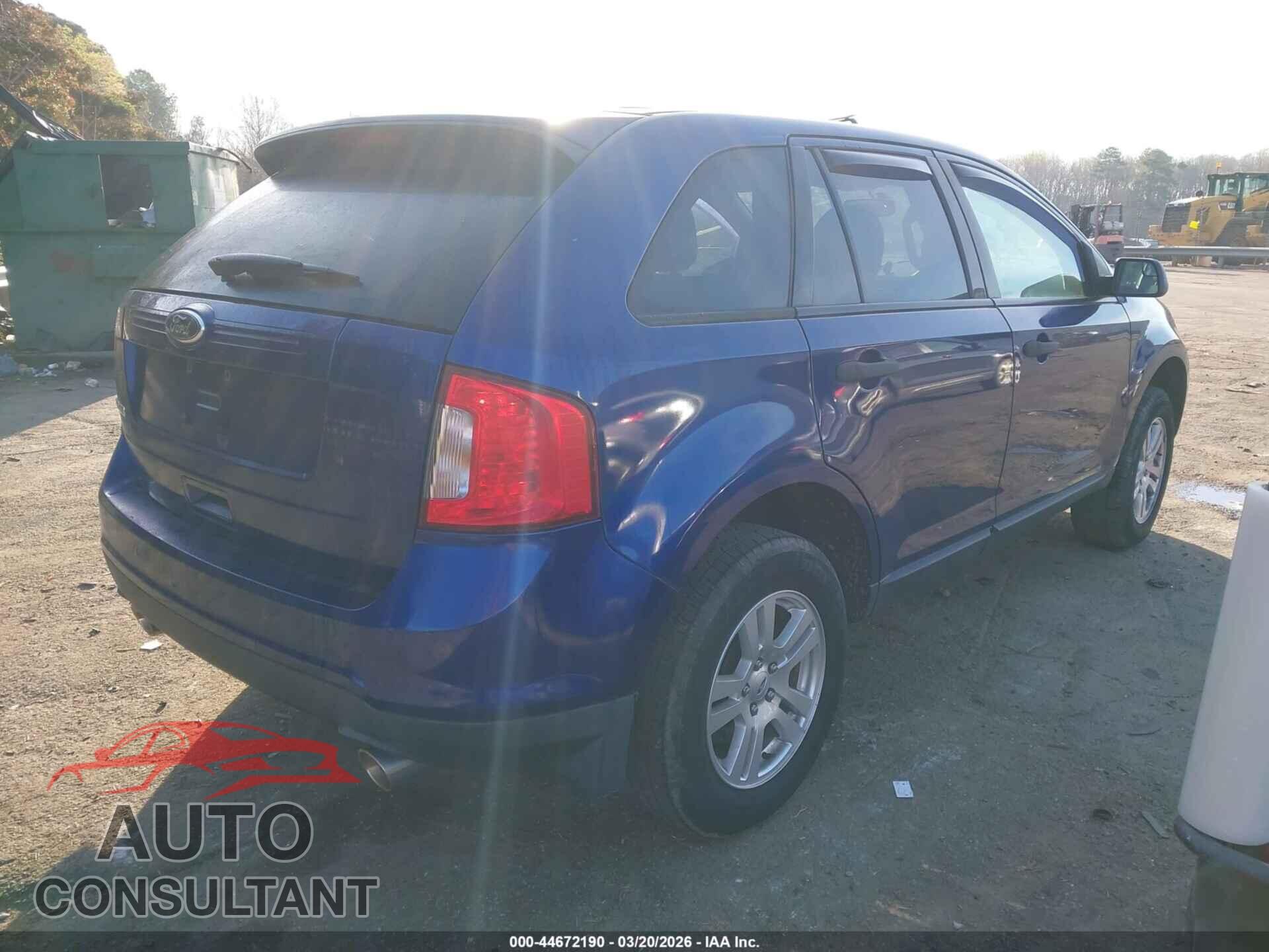 FORD EDGE 2013 - 2FMDK3GC4DBA60392