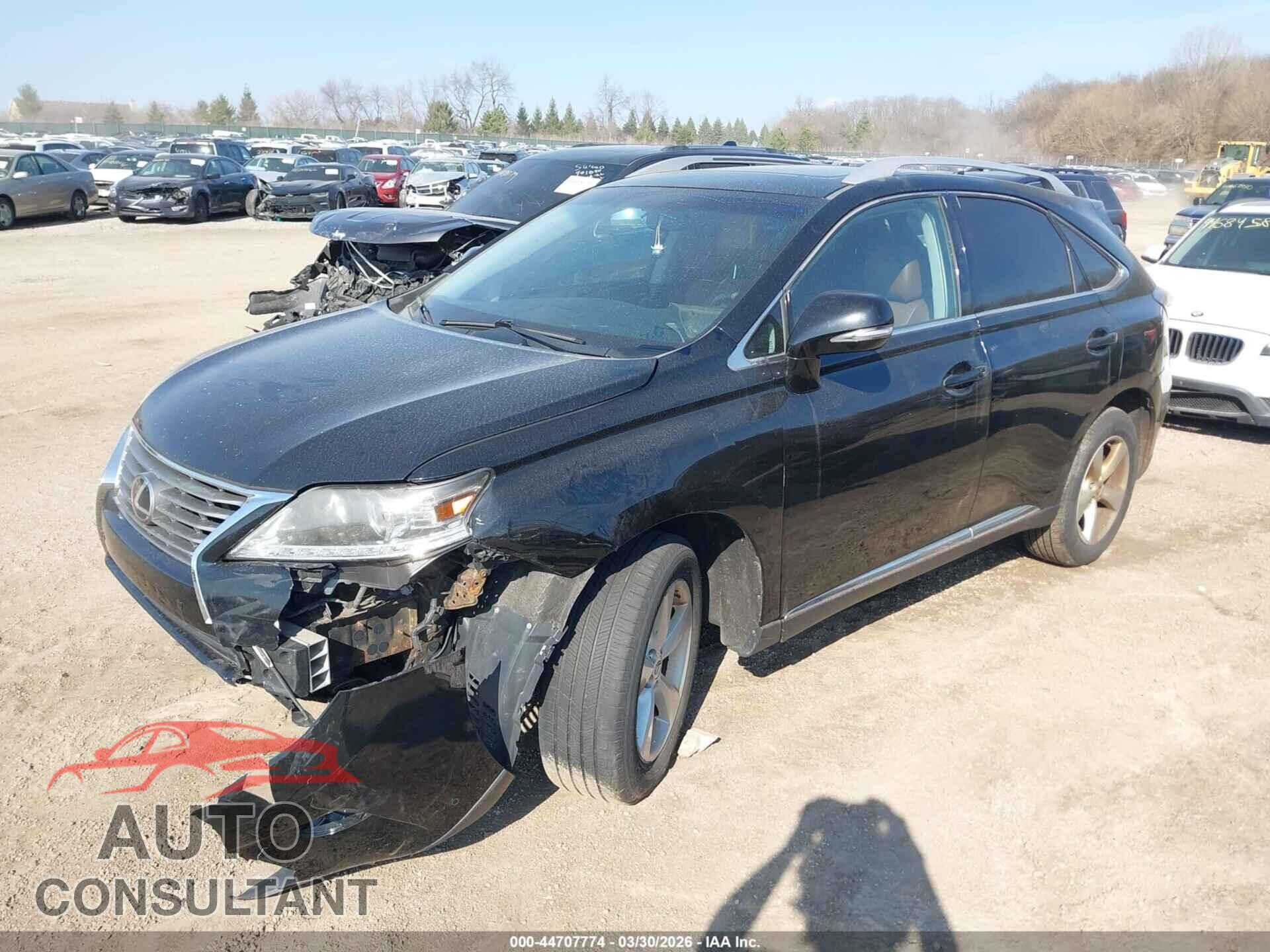 LEXUS RX 350 2013 - 2T2BK1BA8DC169401