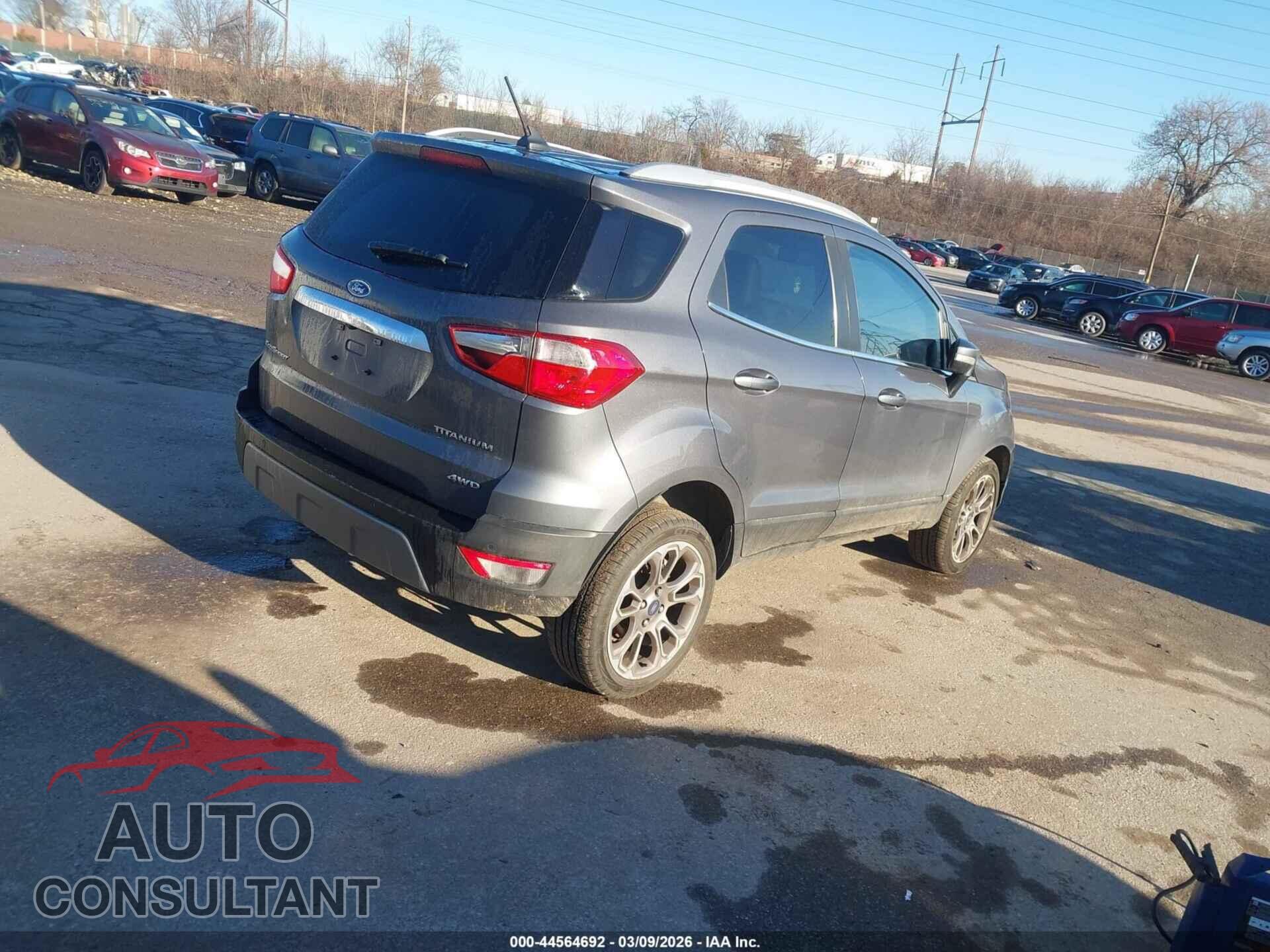 FORD ECOSPORT 2019 - MAJ6S3KL5KC283564