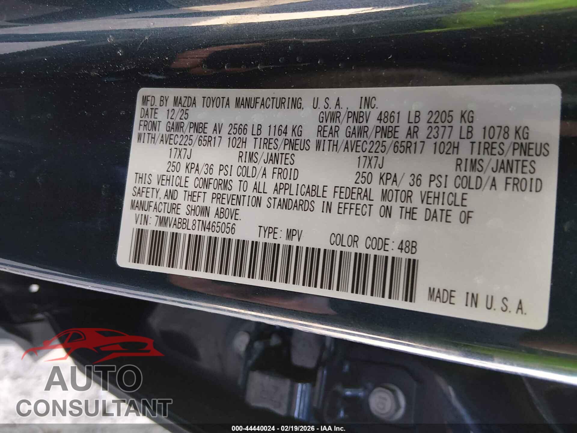 MAZDA CX-50 2026 - 7MMVABBL8TN465056
