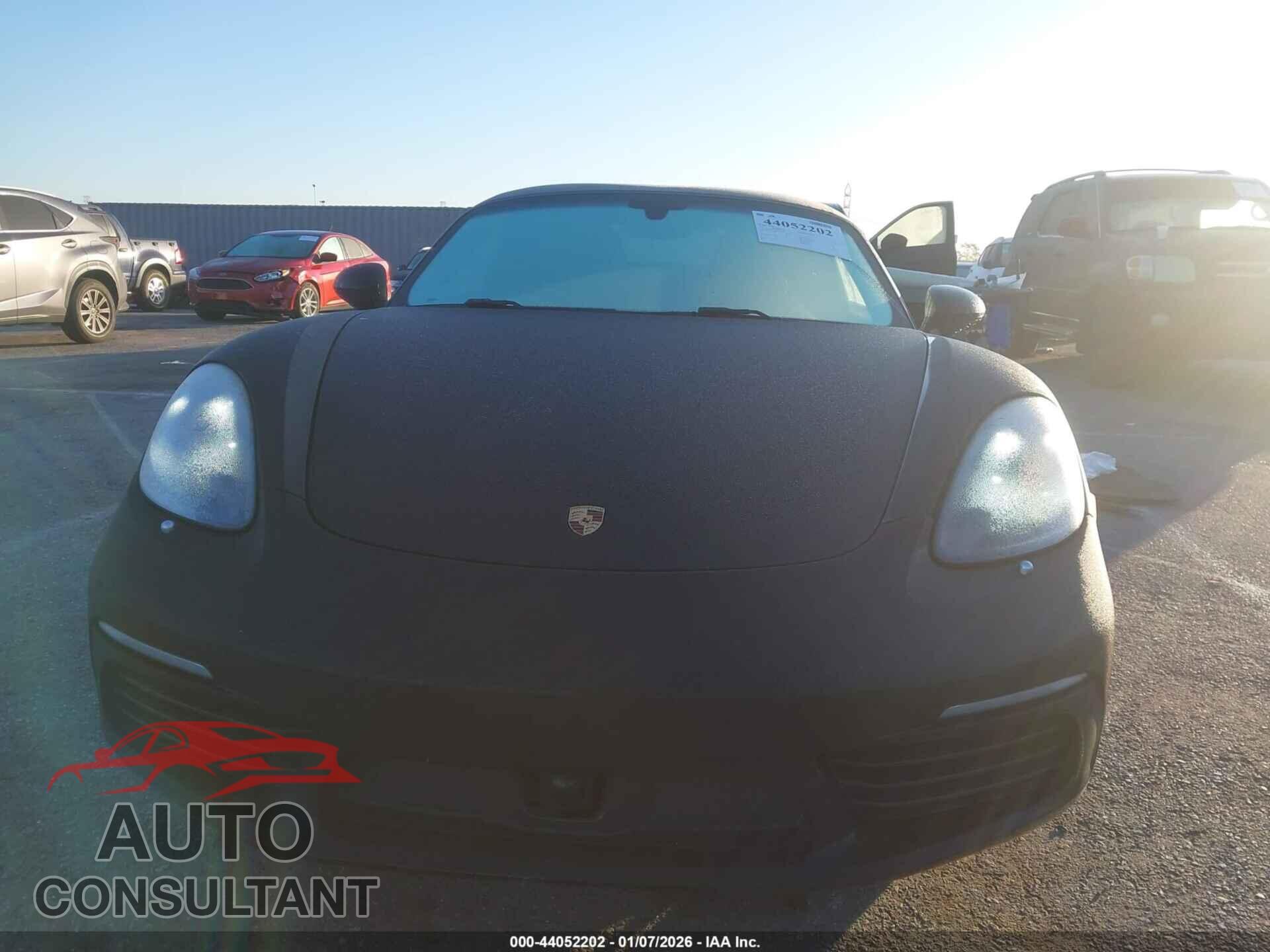 PORSCHE 718 BOXSTER 2017 - WP0CA2A89HS220764