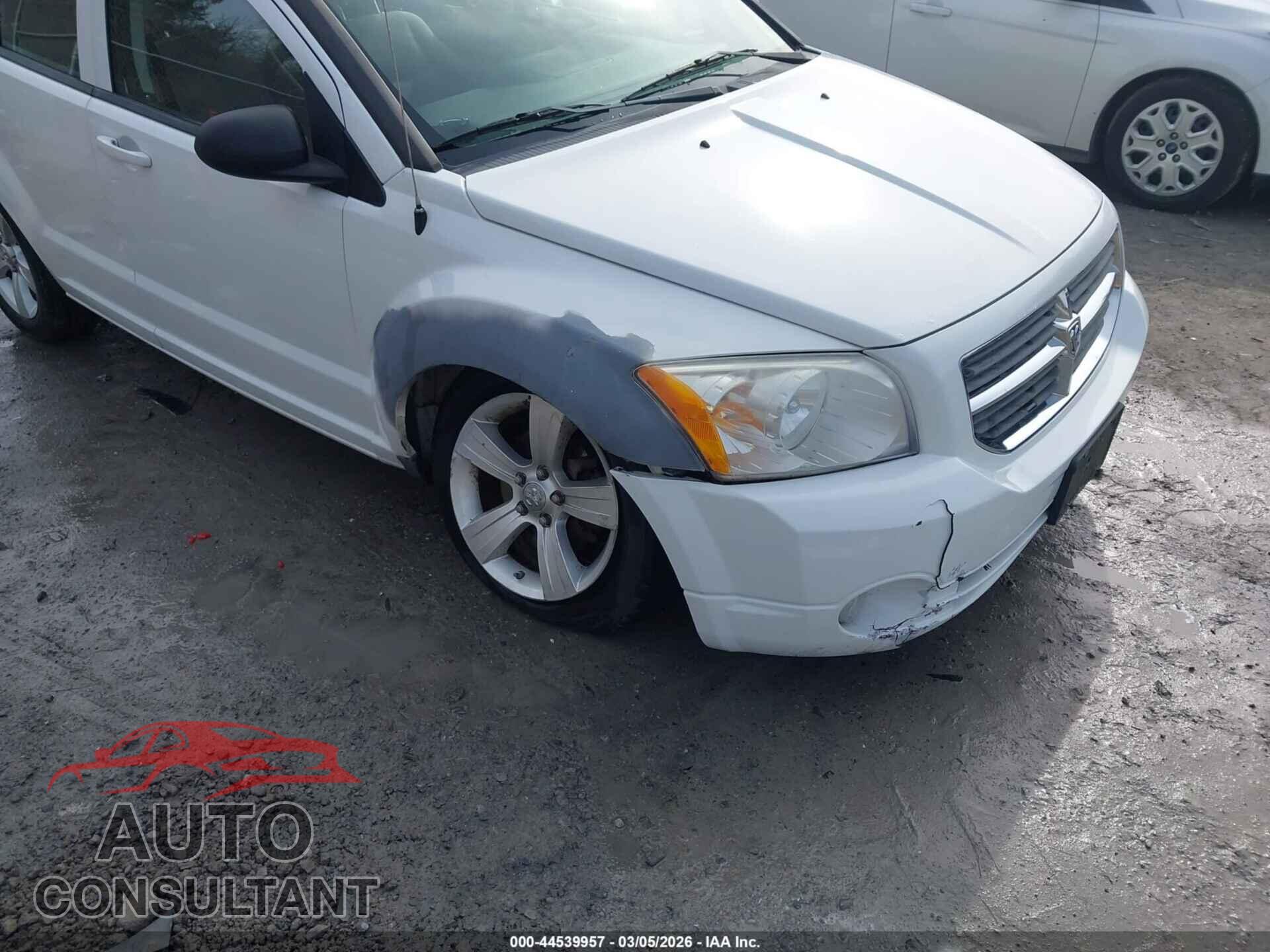 DODGE CALIBER 2012 - 1C3CDWDA5CD529274