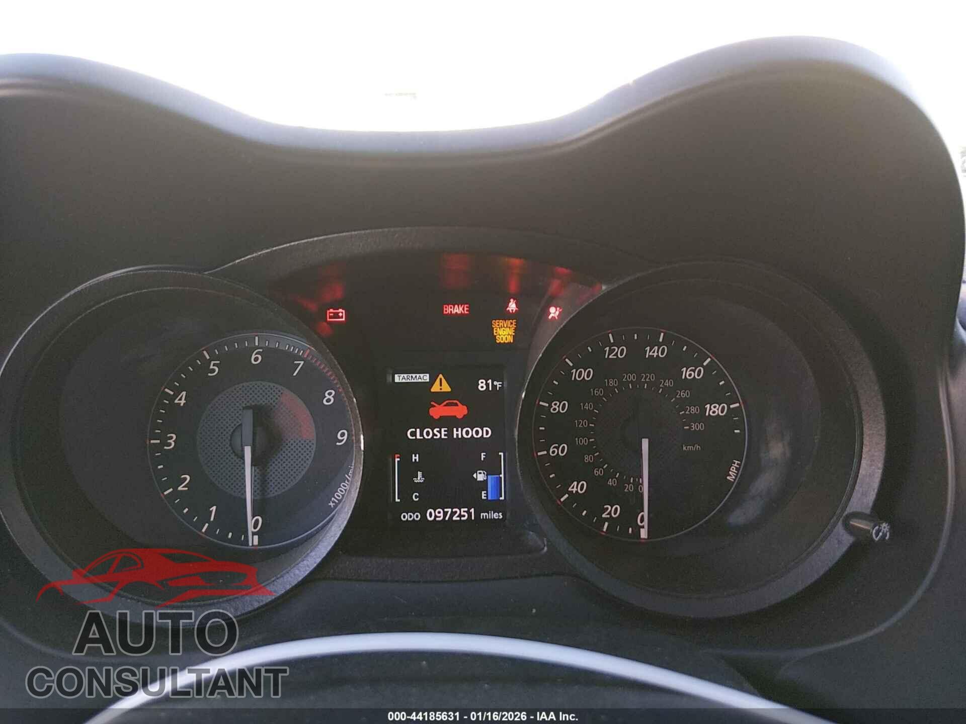 MITSUBISHI LANCER EVOLUTION 2010 - JA32W8FV3AU033432