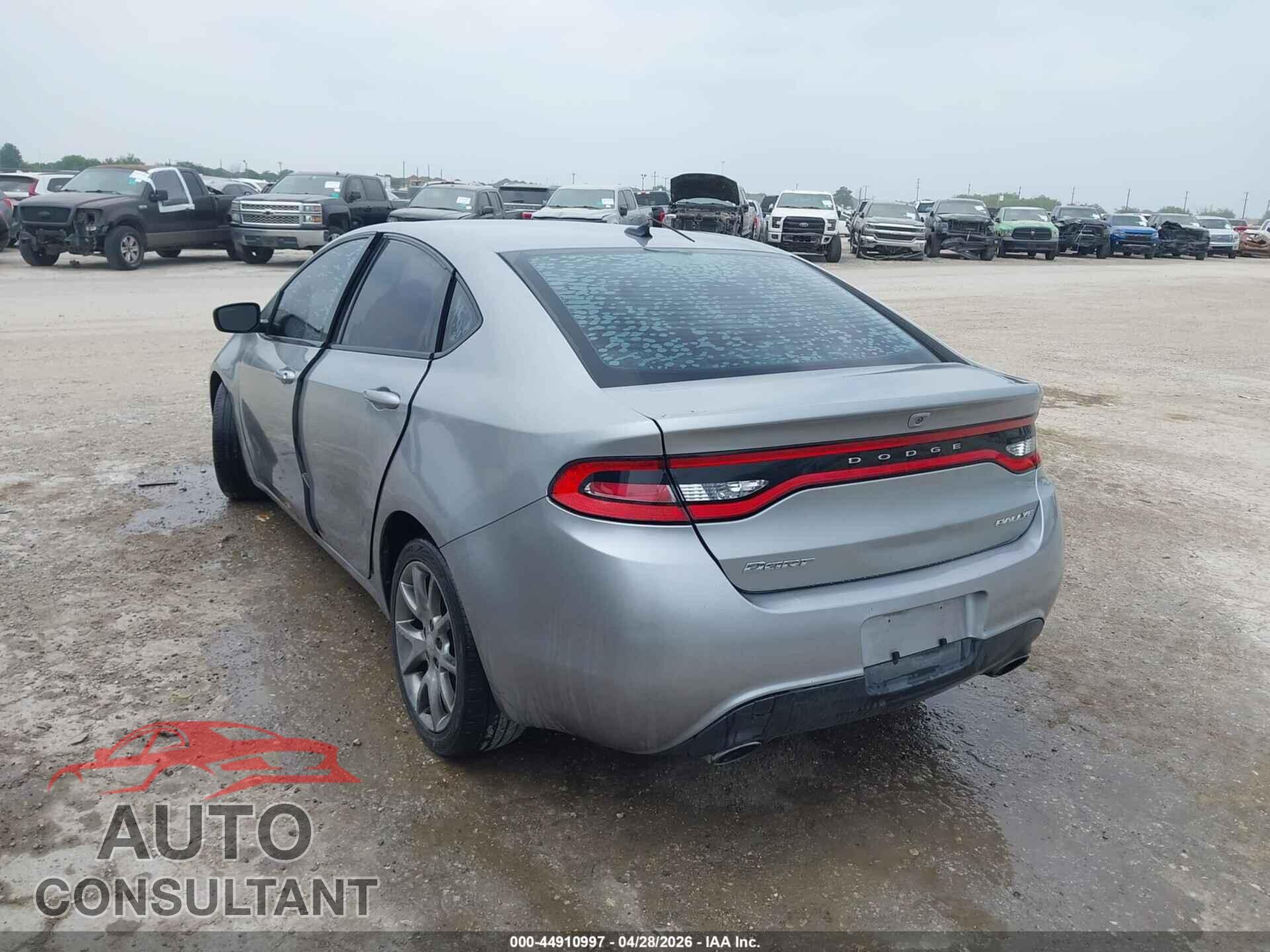 DODGE DART 2015 - 1C3CDFBB9FD201324