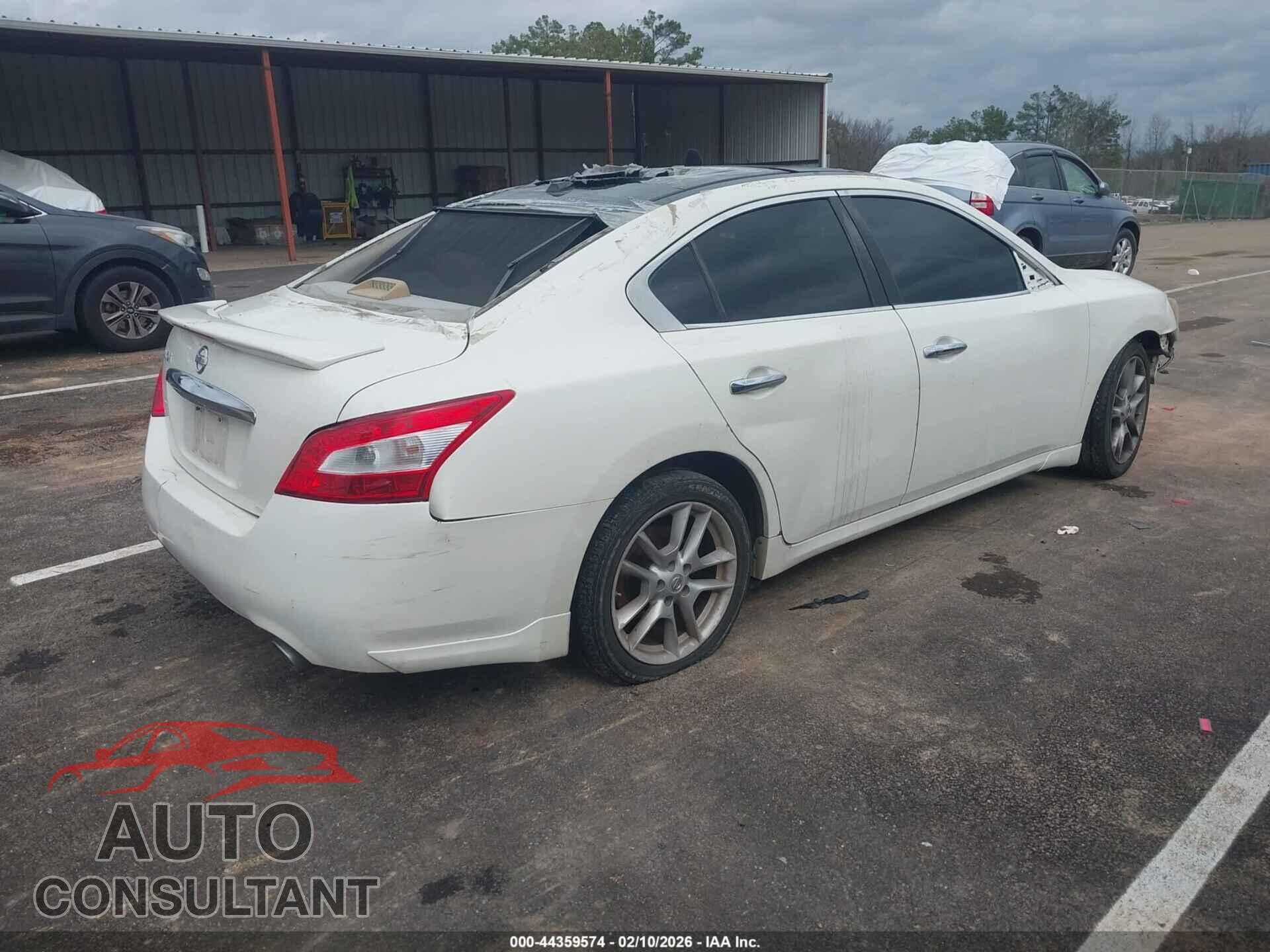NISSAN MAXIMA 2013 - 1N4AA5AP1DC822598