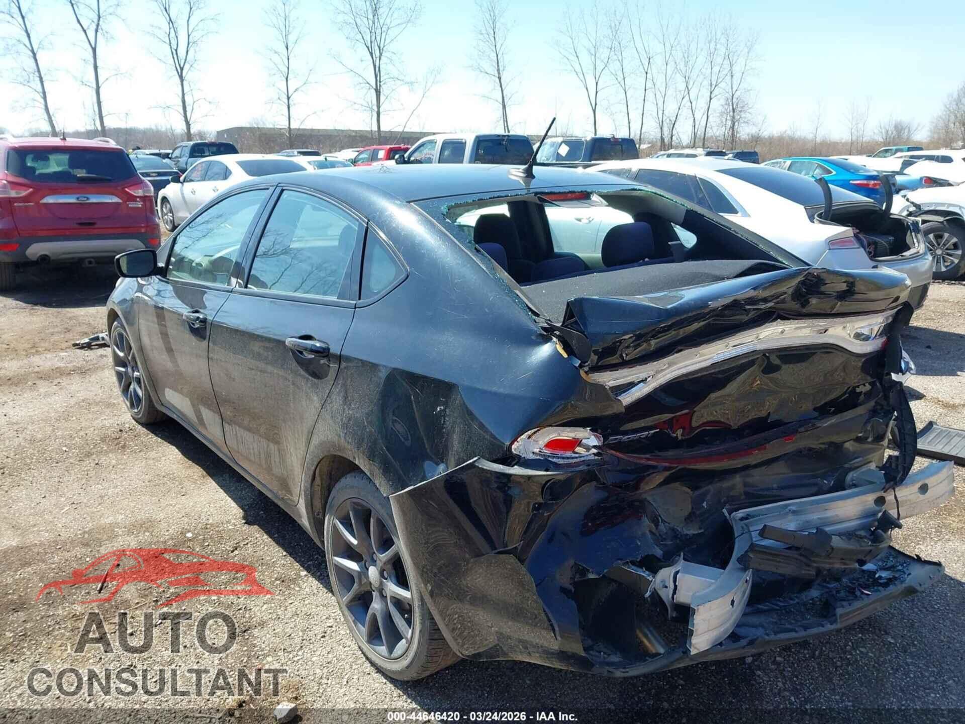 DODGE DART 2015 - 1C3CDFAA6FD433596