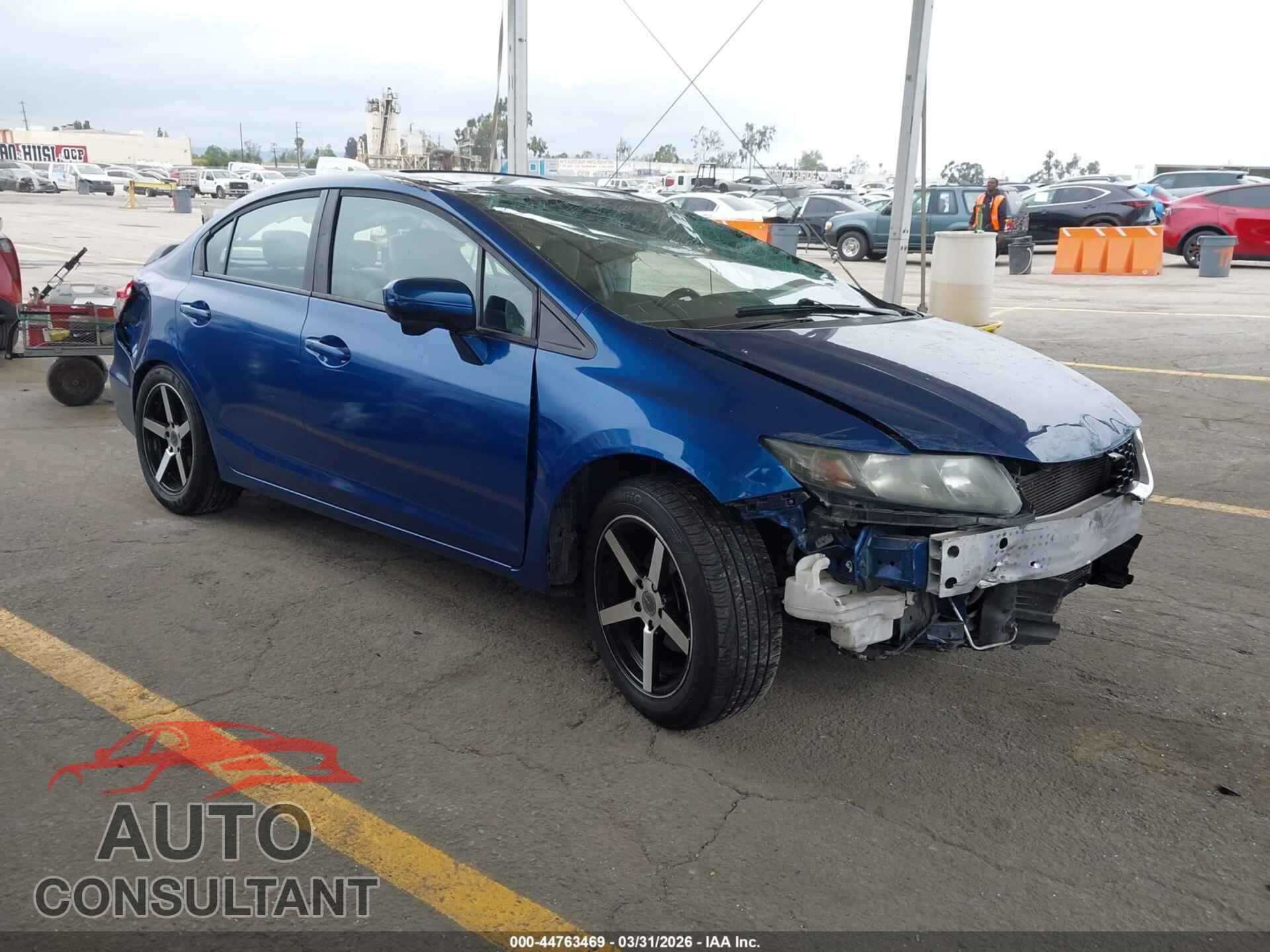 HONDA CIVIC 2014 - 19XFB2F82EE217531