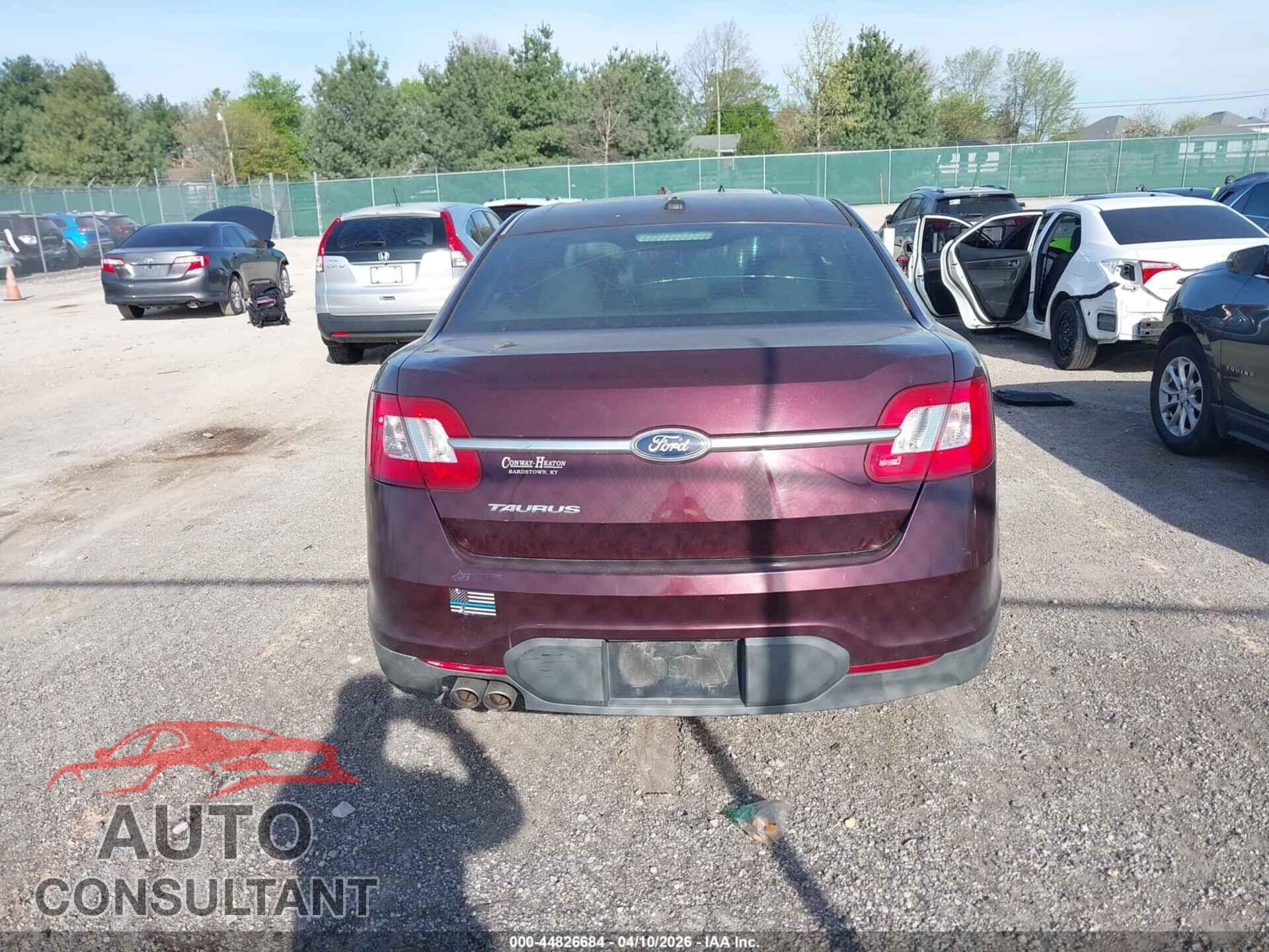 FORD TAURUS 2011 - 1FAHP2DWXBG109543