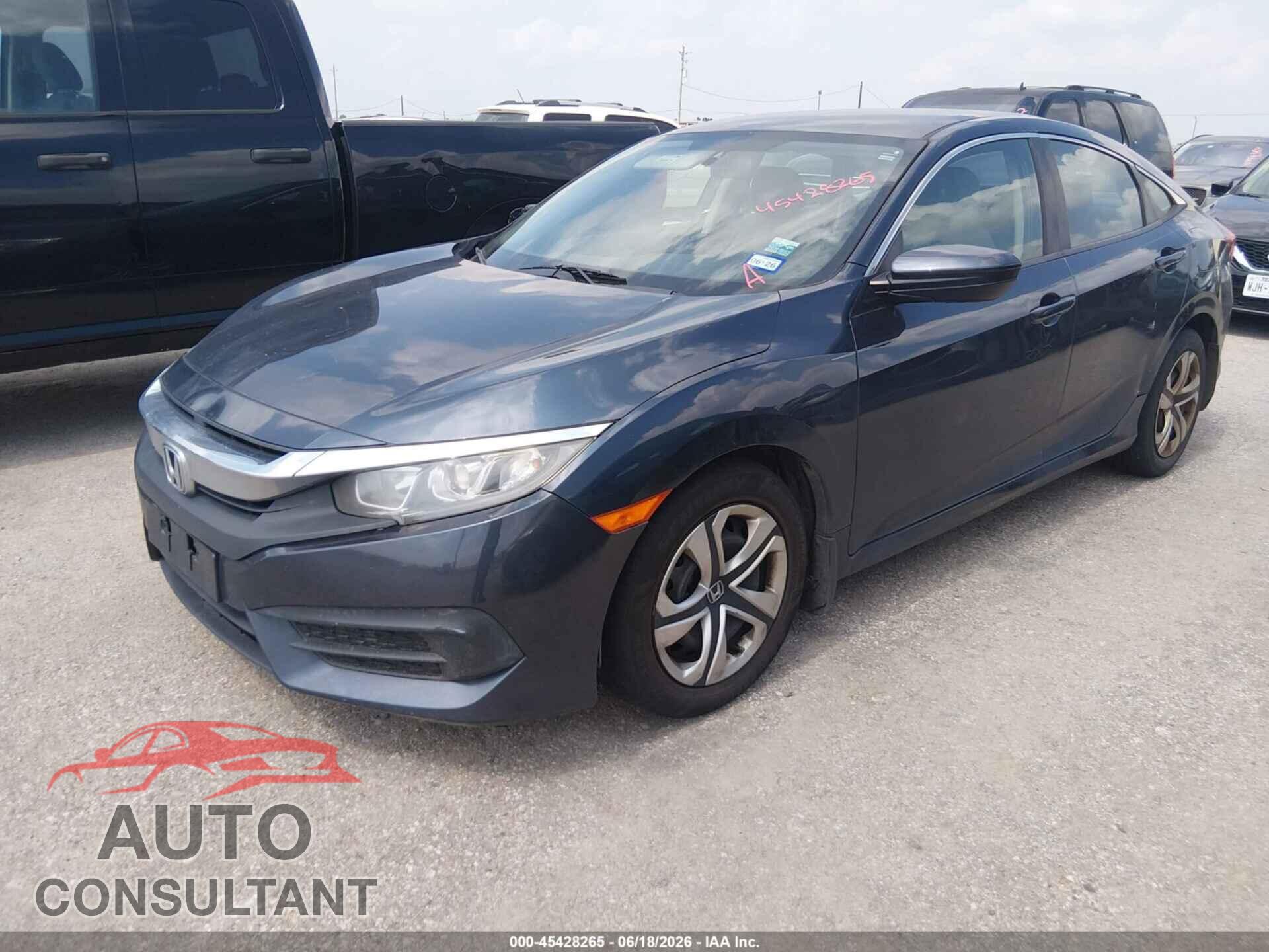 HONDA CIVIC 2017 - 19XFC2F52HE032158