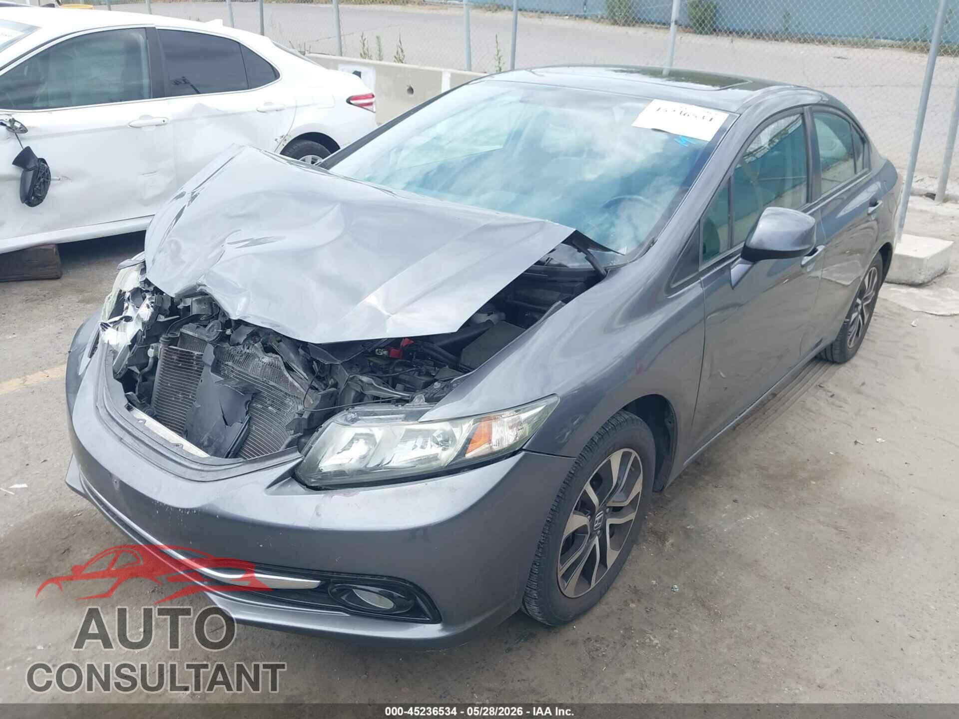 HONDA CIVIC 2013 - 19XFB2F94DE213567