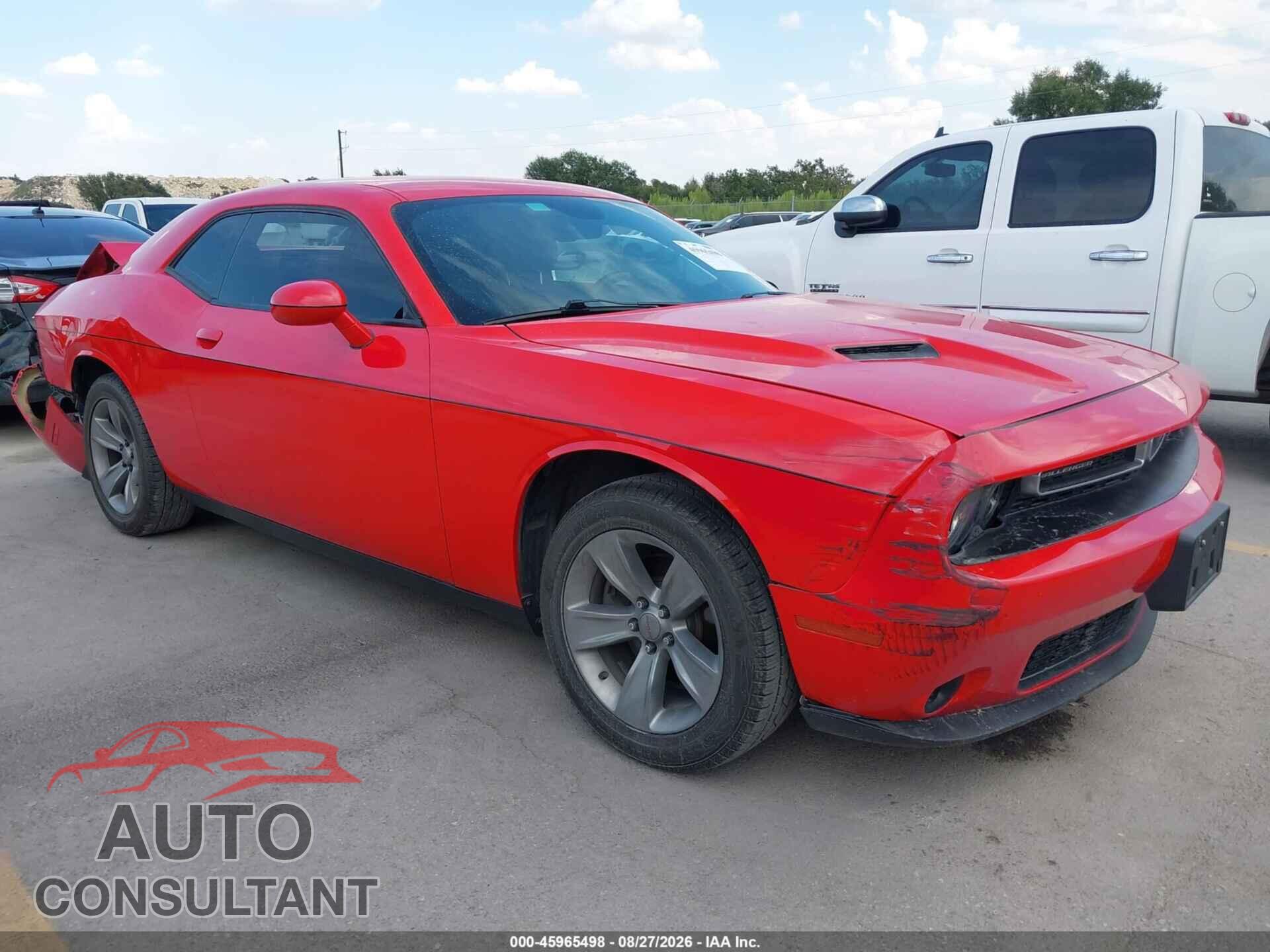 DODGE CHALLENGER 2019 - 2C3CDZAG4KH723290