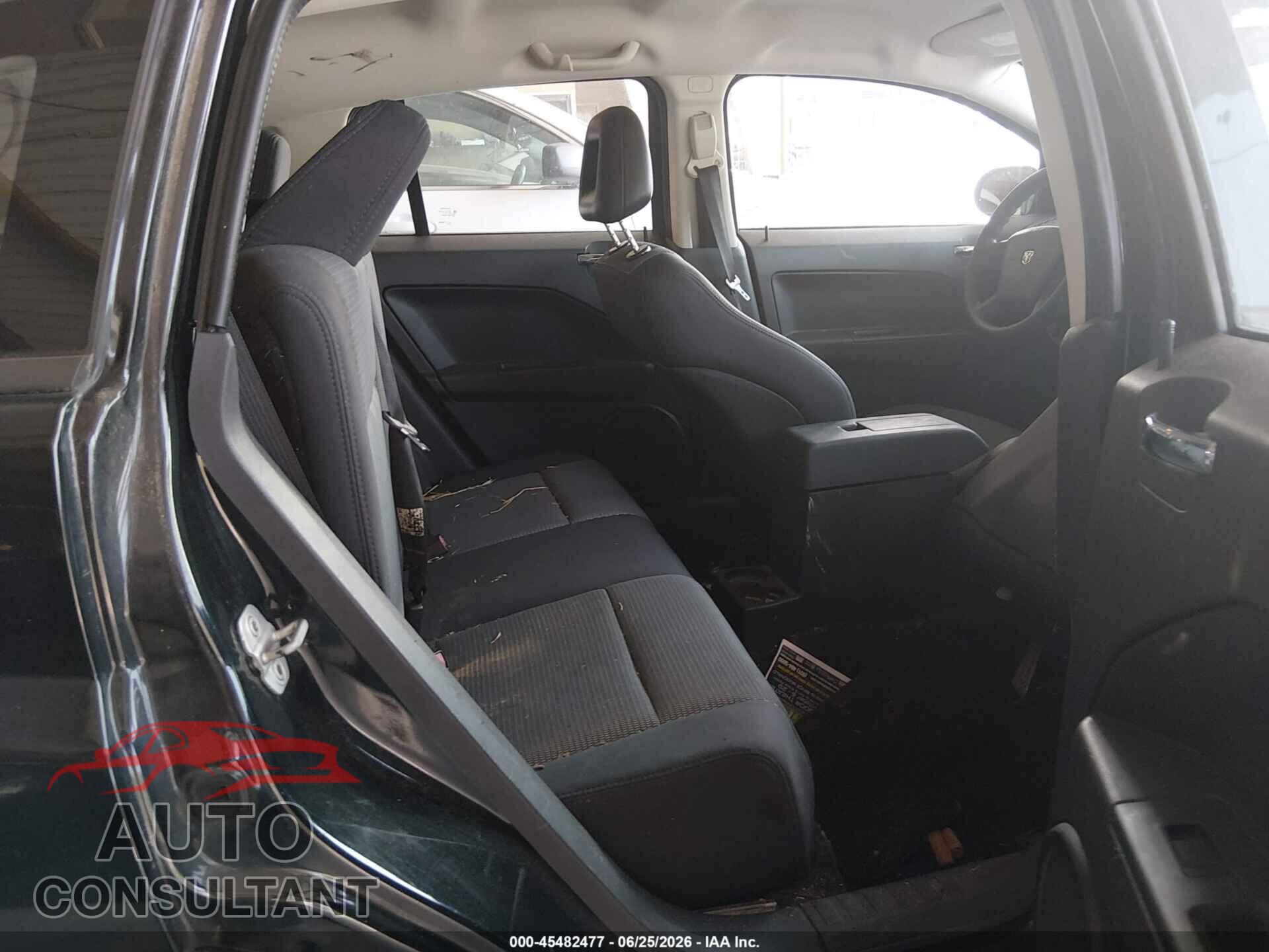 DODGE CALIBER 2009 - 1B3HB48A19D225004