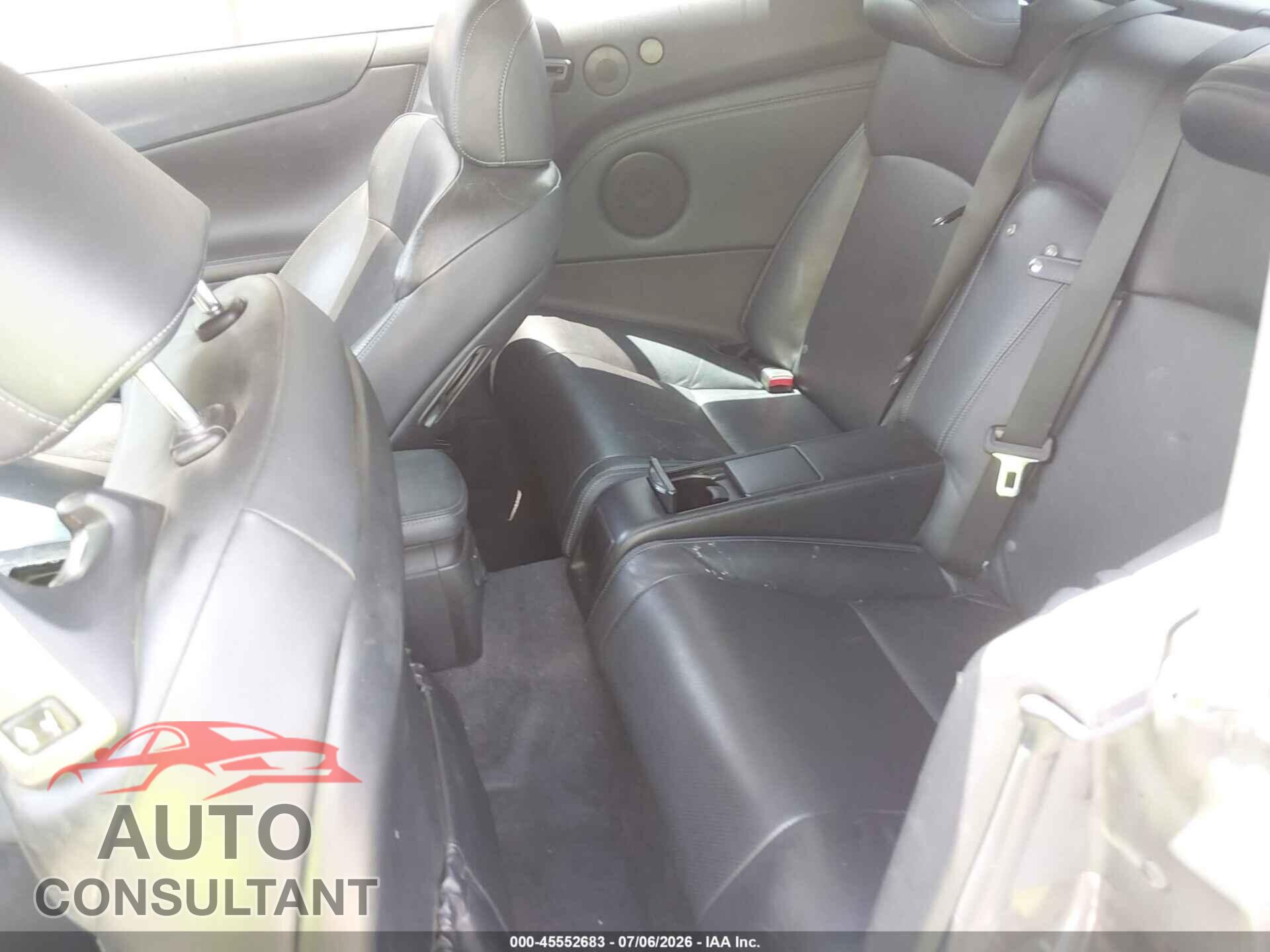 LEXUS IS 250C 2012 - JTHFF2C26C2521507