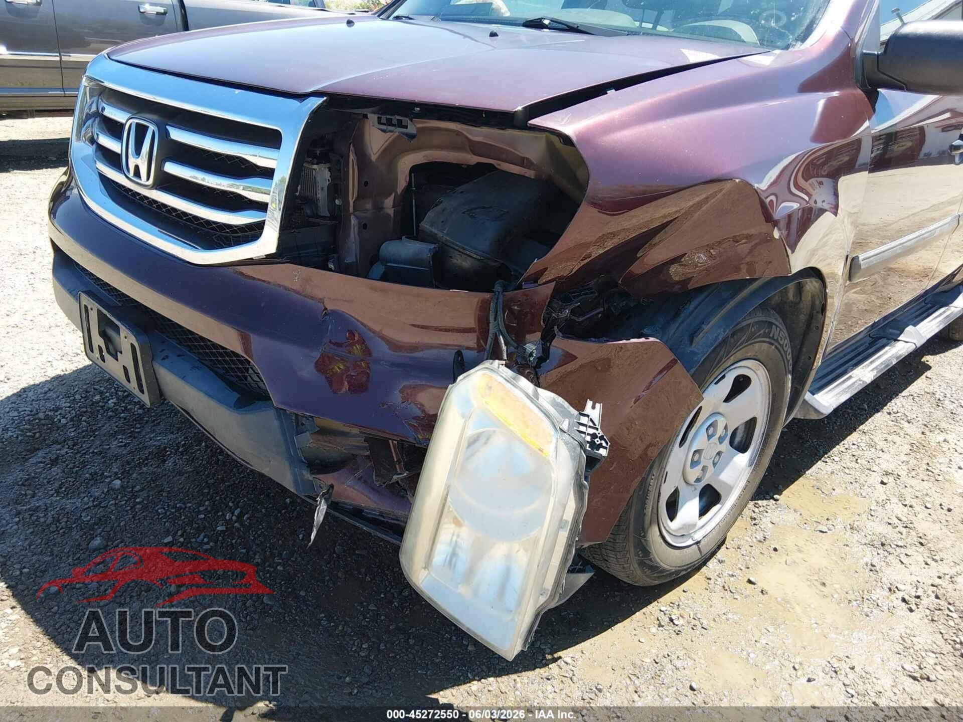 HONDA PILOT 2014 - 5FNYF4H26EB047055
