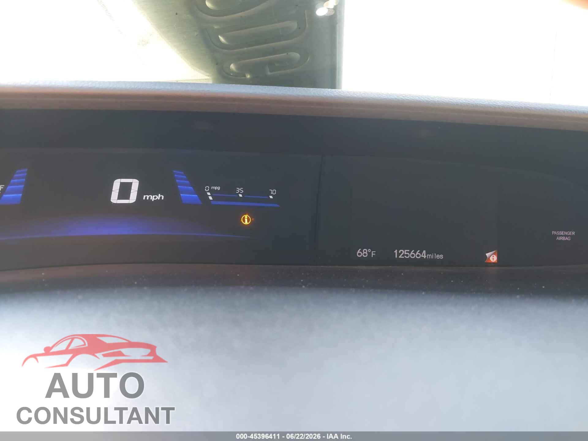 HONDA CIVIC 2013 - 19XFB2F54DE252558