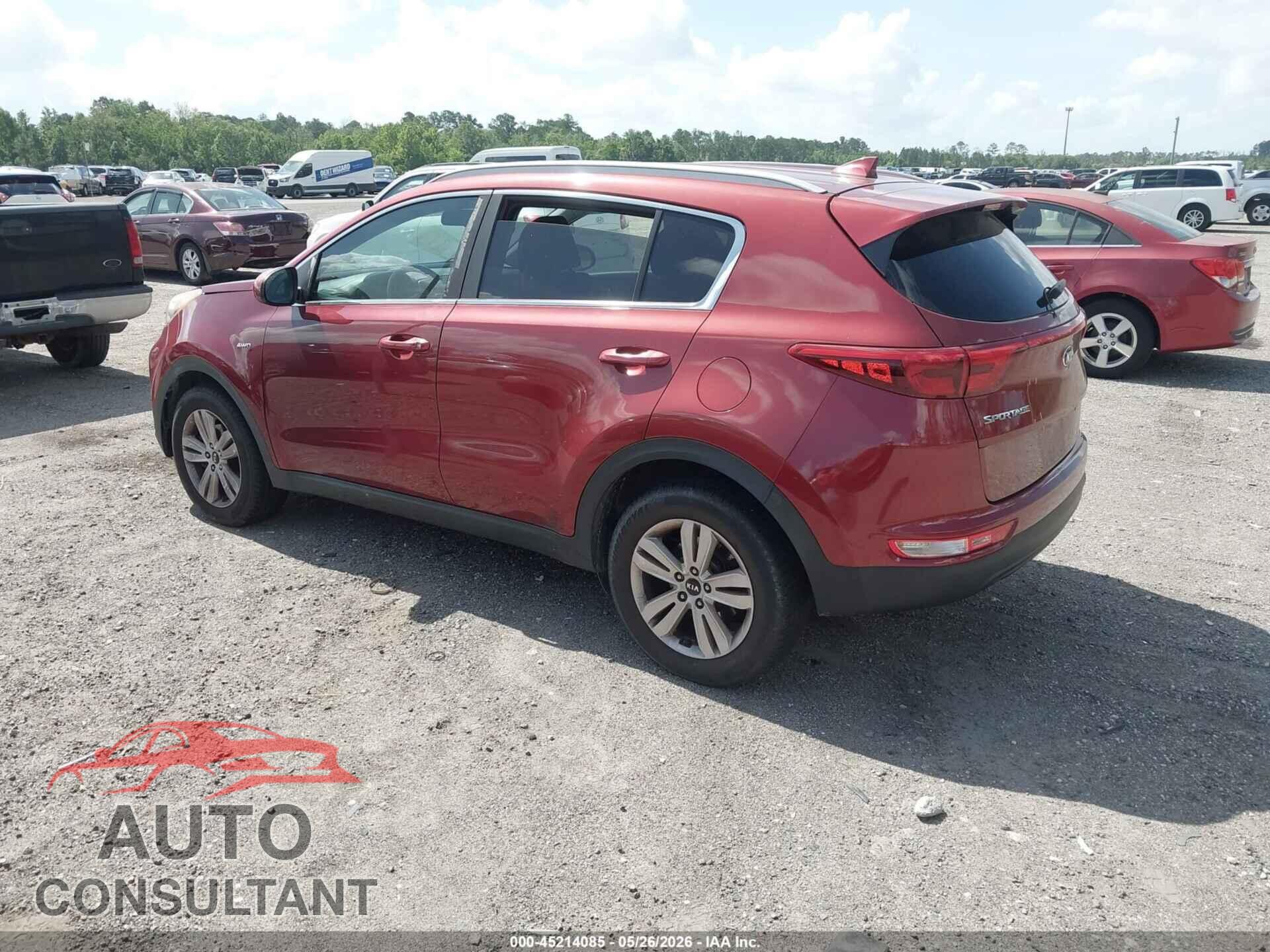 KIA SPORTAGE 2017 - KNDPMCAC3H7033431