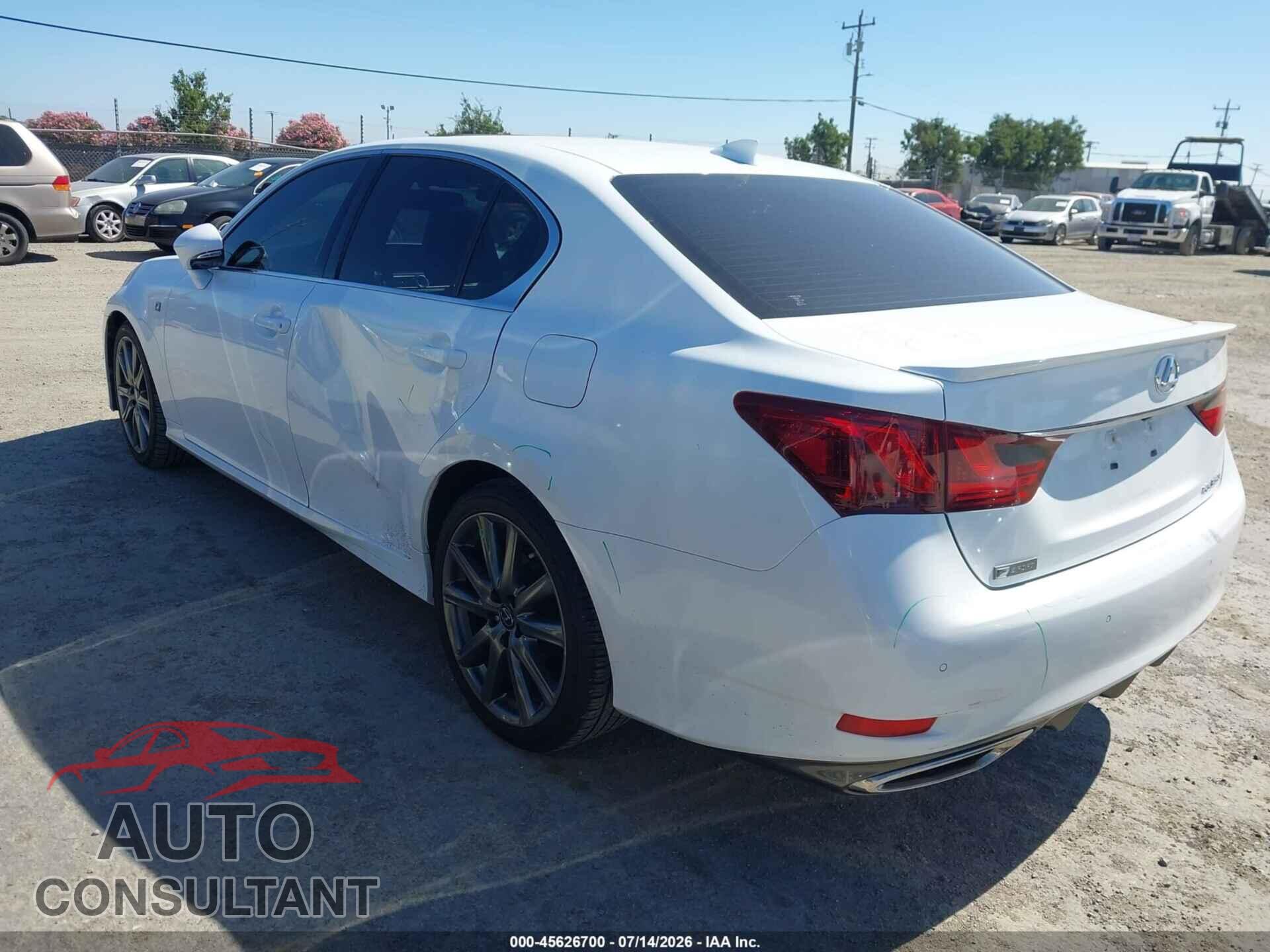 LEXUS GS 350 2015 - JTHBE1BL3FA015780