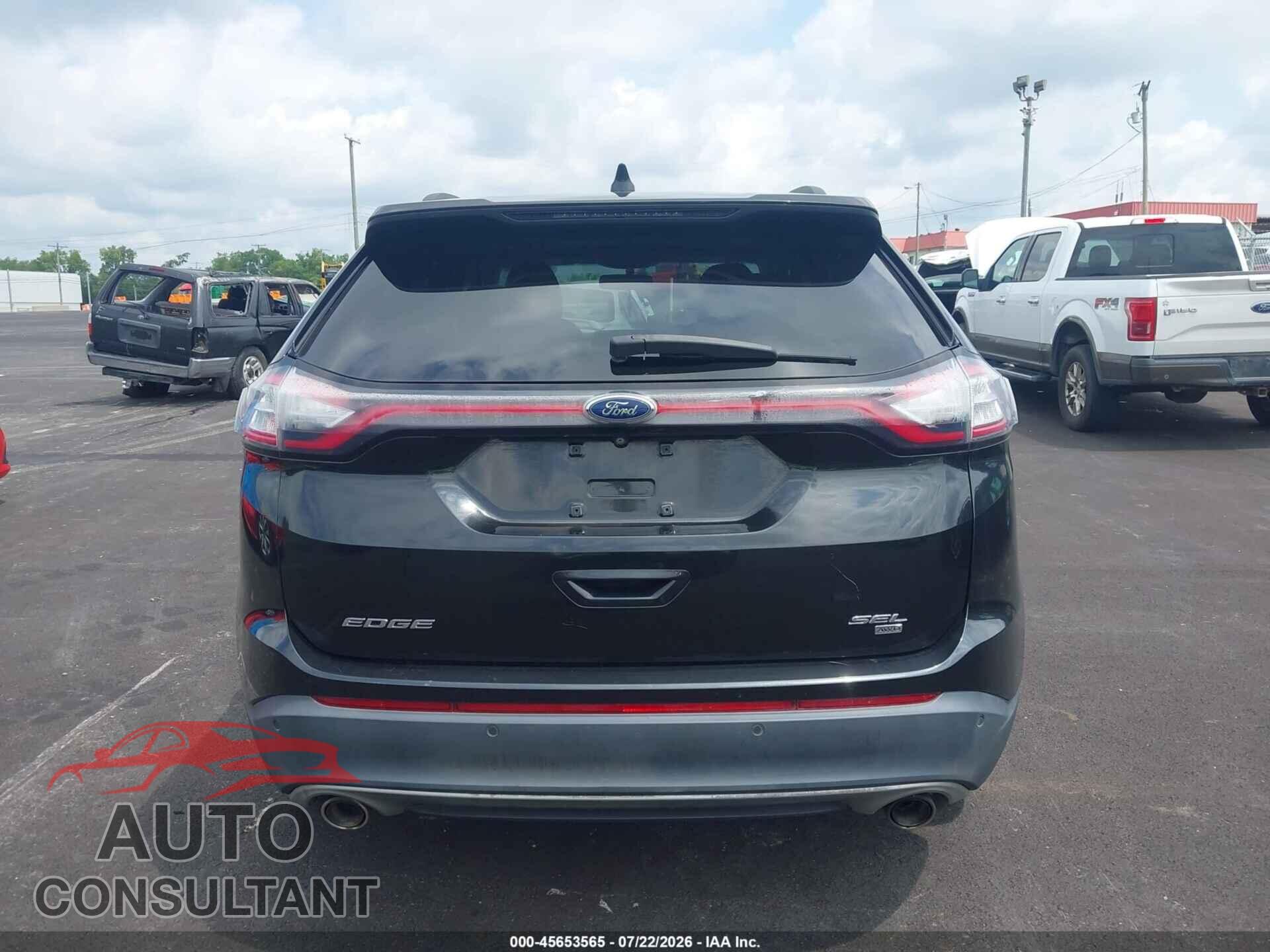 FORD EDGE 2015 - 2FMTK4J8XFBB06882
