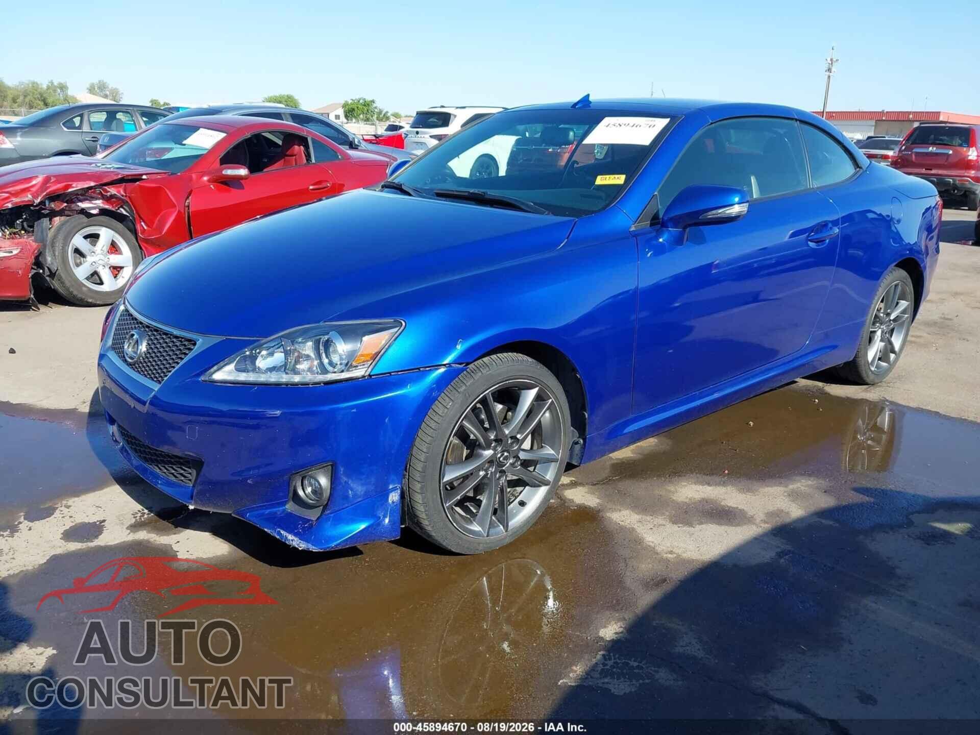LEXUS IS 250C 2015 - JTHFF2C22F2533271