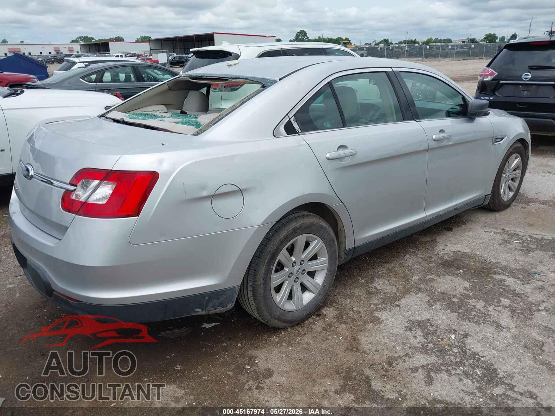 FORD TAURUS 2012 - 1FAHP2DW3CG112608