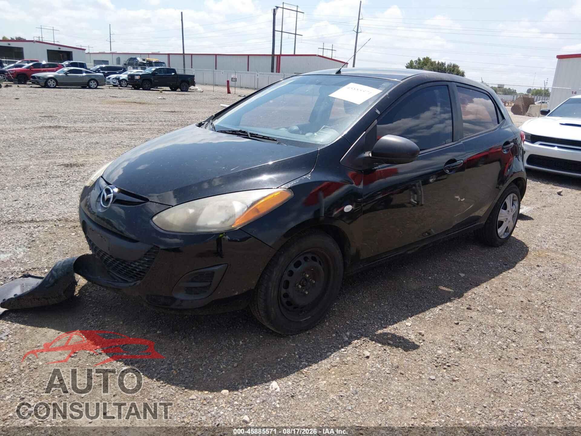 MAZDA MAZDA2 2012 - JM1DE1KY7C0135461