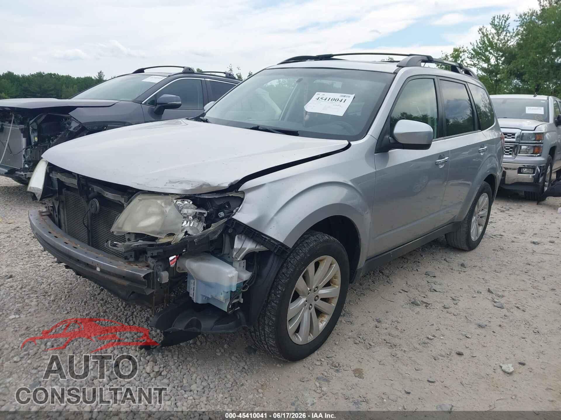 SUBARU FORESTER 2012 - JF2SHADC9CH451365