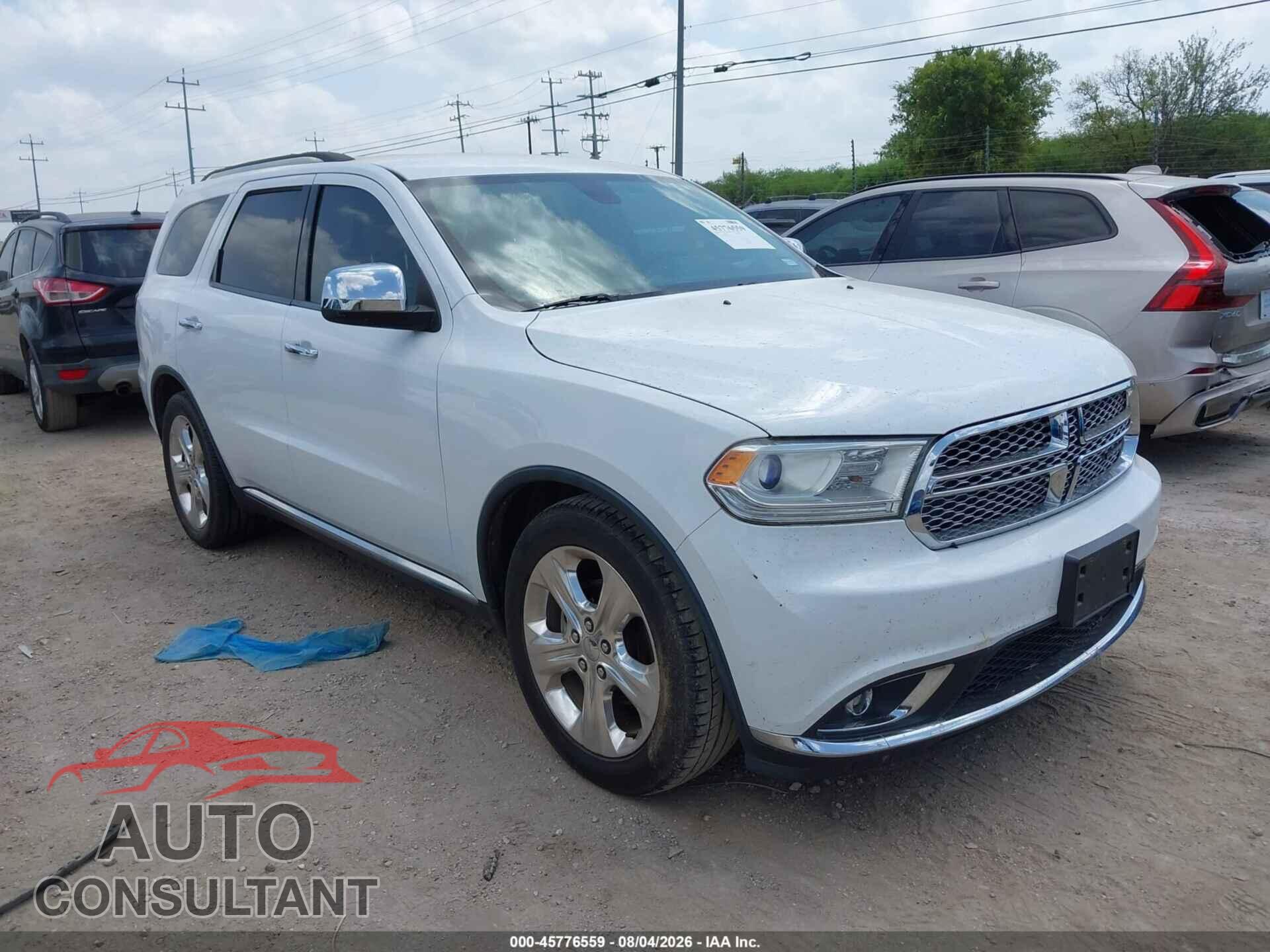 DODGE DURANGO 2015 - 1C4RDHAG3FC784459