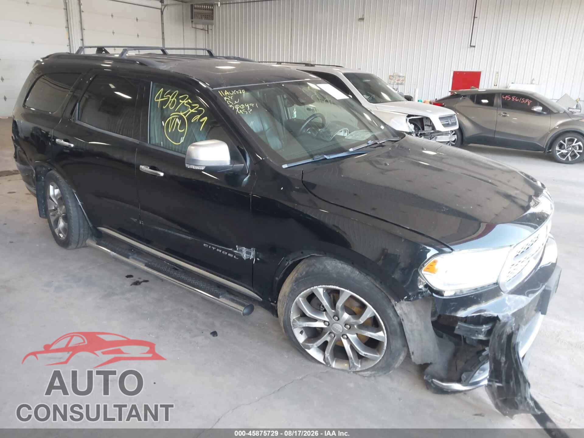 DODGE DURANGO 2017 - 1C4SDJET9HC881054