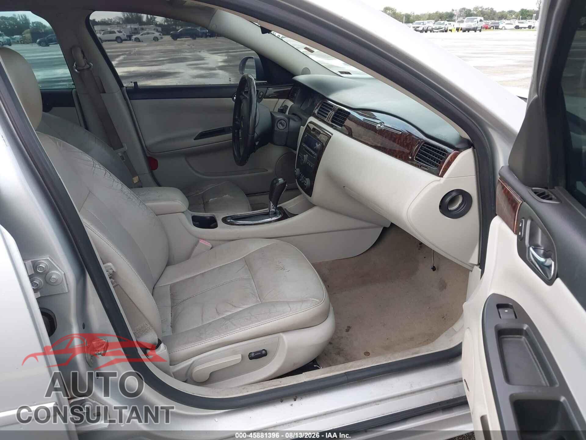CHEVROLET IMPALA 2012 - 2G1WC5E38C1163790