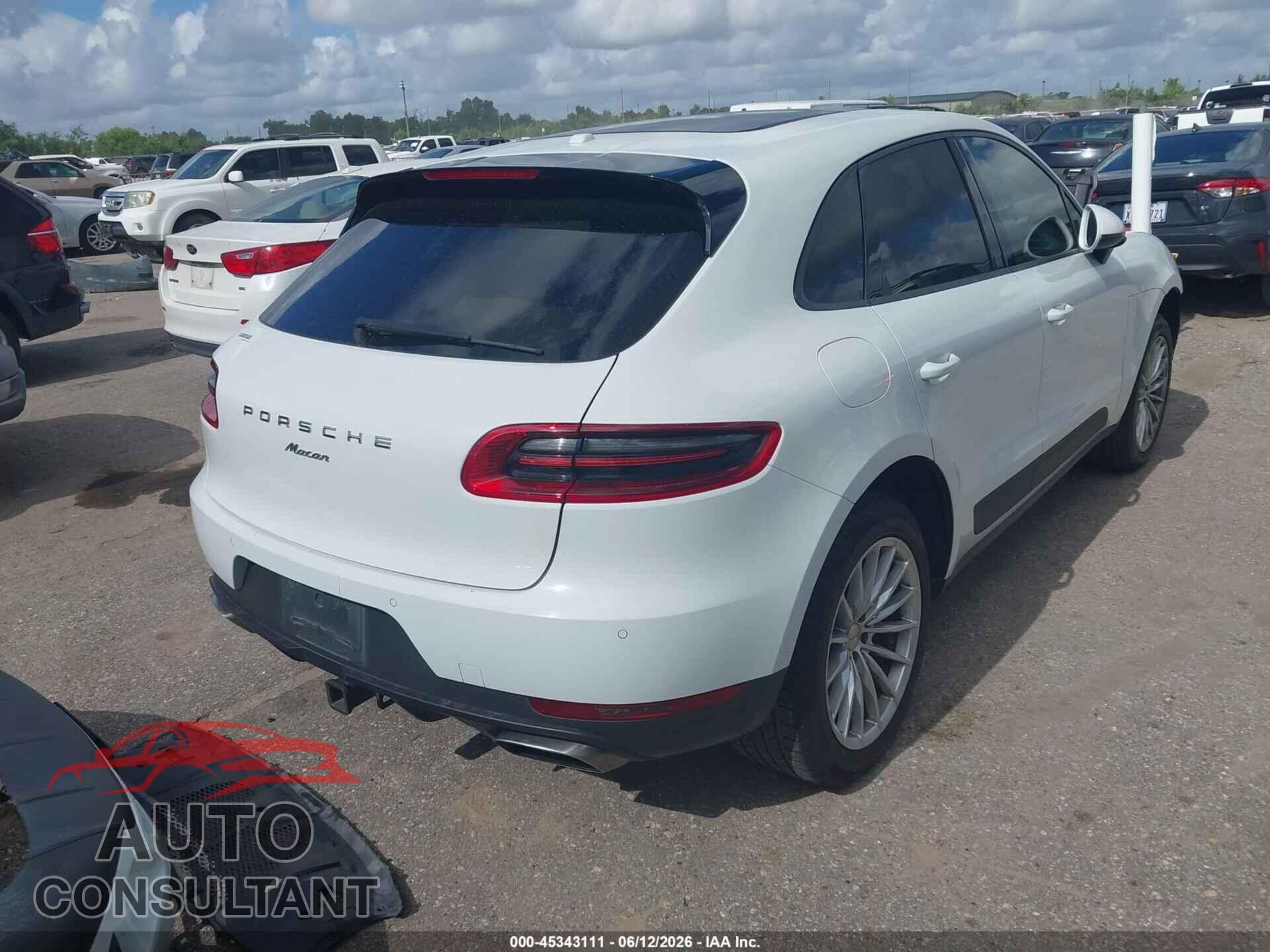 PORSCHE MACAN 2017 - WP1AA2A58HLB00573
