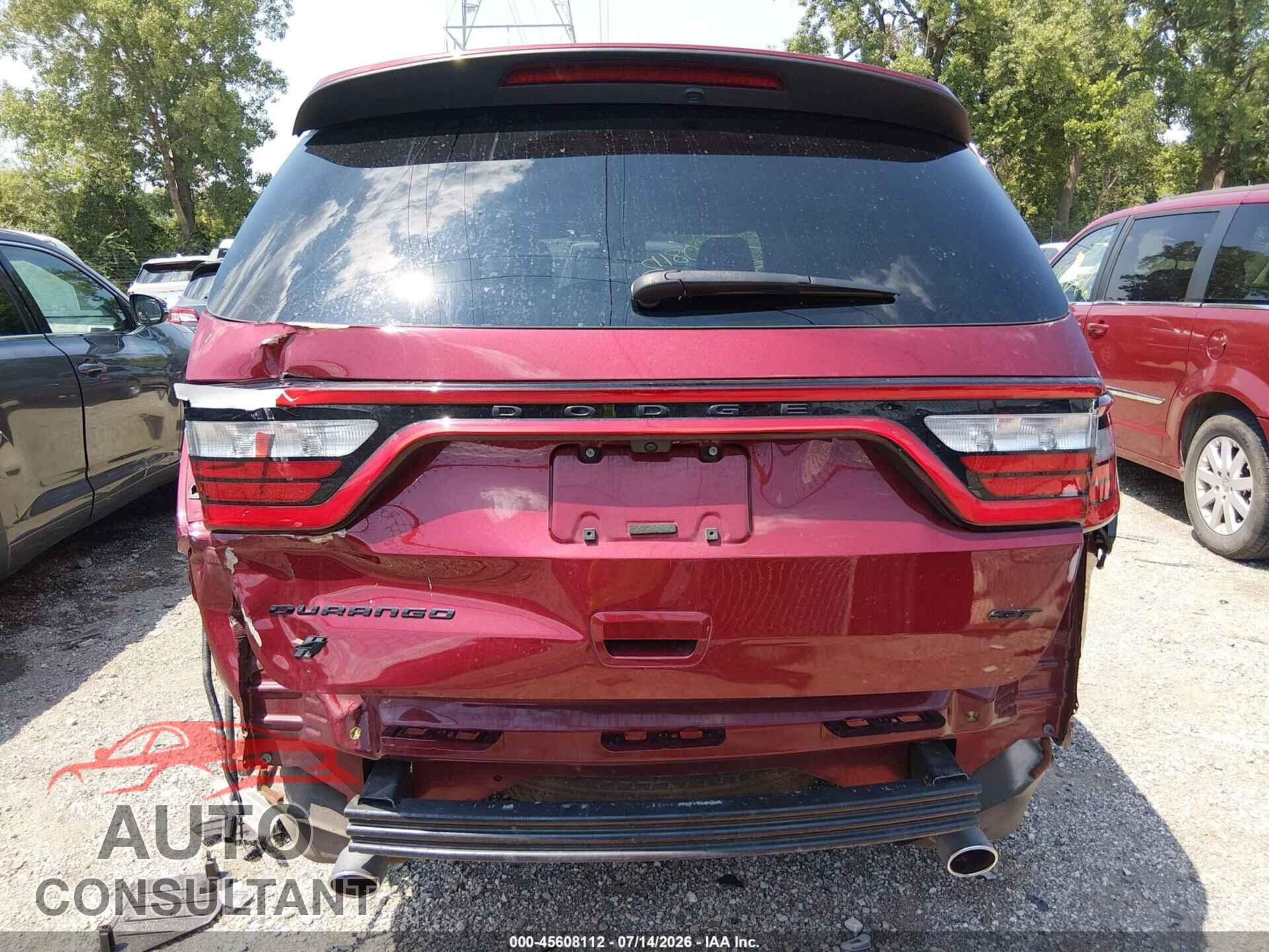 DODGE DURANGO 2021 - 1C4RDJDG7MC837454