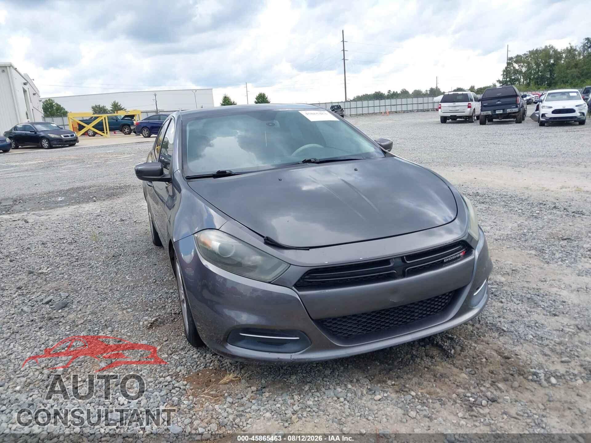 DODGE DART 2016 - 1C3CDFBA2GD623248