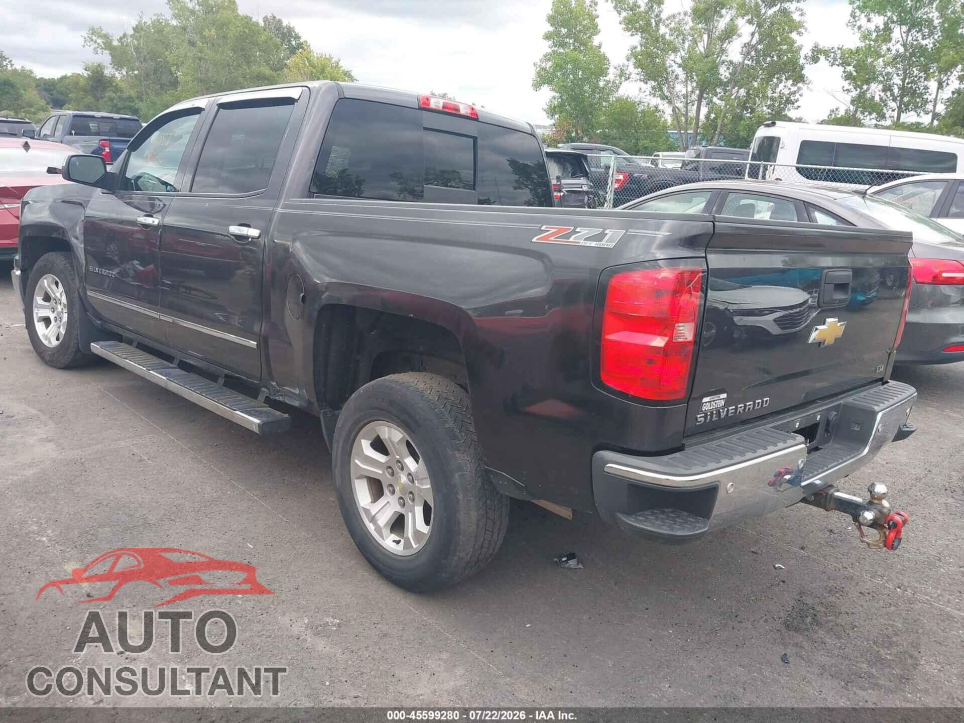 CHEVROLET SILVERADO 1500 2014 - 3GCUKSEC3EG142503