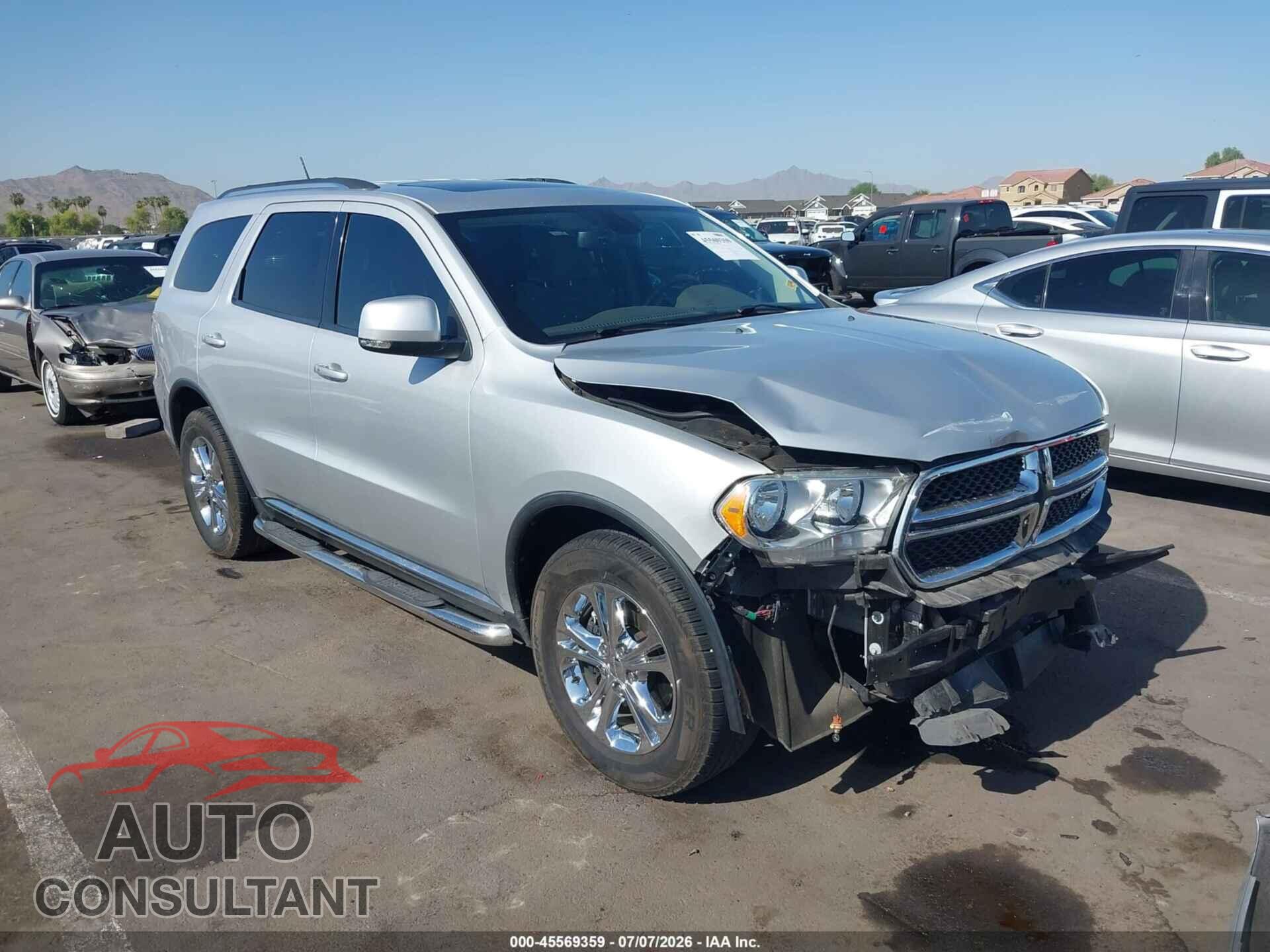 DODGE DURANGO 2011 - 1D4RD4GG4BC695044