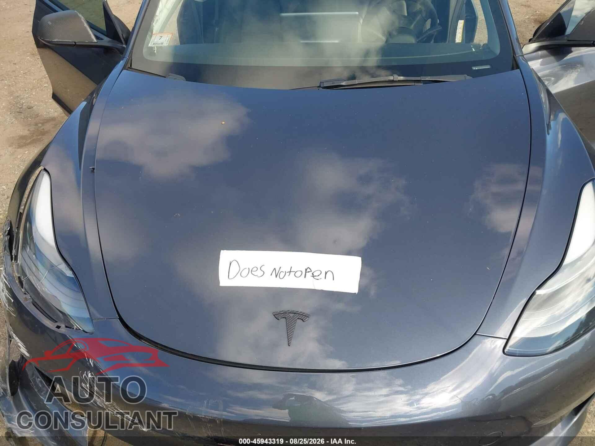 TESLA MODEL 3 2023 - 5YJ3E1EA7PF438340